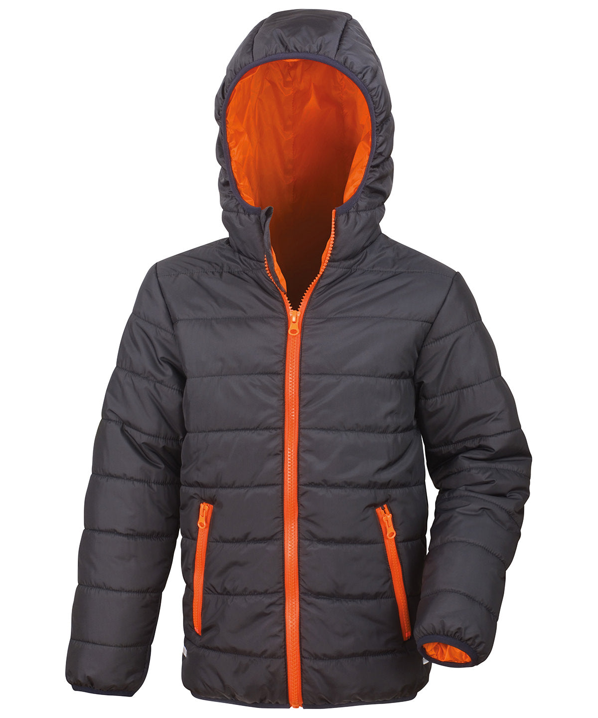 Jakki Result Core R233J – Black/Orange – 2XL
