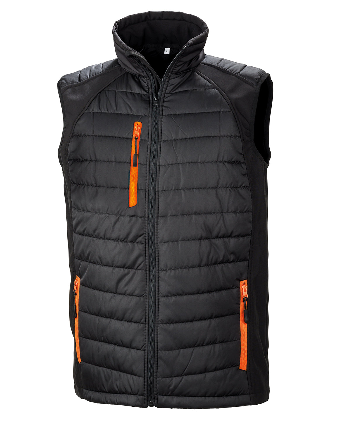 Vesti Result Recycled R238X – Black/Orange – 4XL