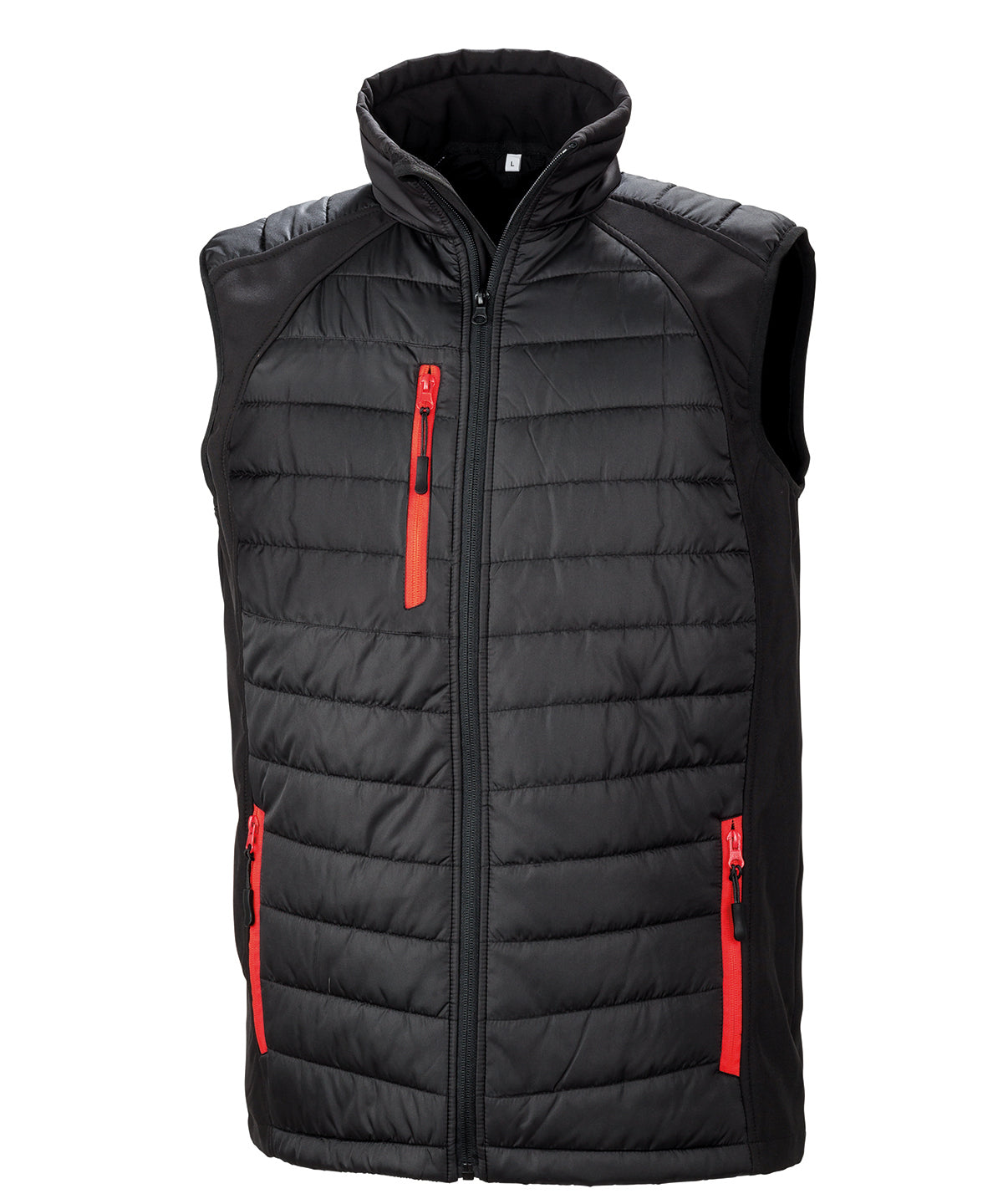 Vesti Result Recycled R238X – Black/Red – 3XL
