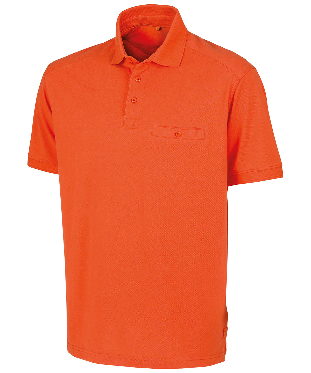 Pólóbolur Result Workguard R312X – Appelsínugulur – 5XL