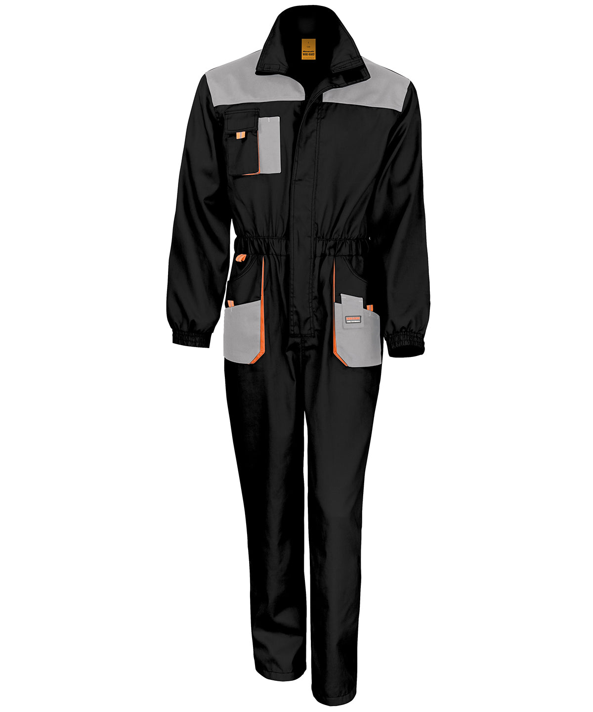 Samfestingur Result Workguard R321X – Black/Grey/Orange – 5XL