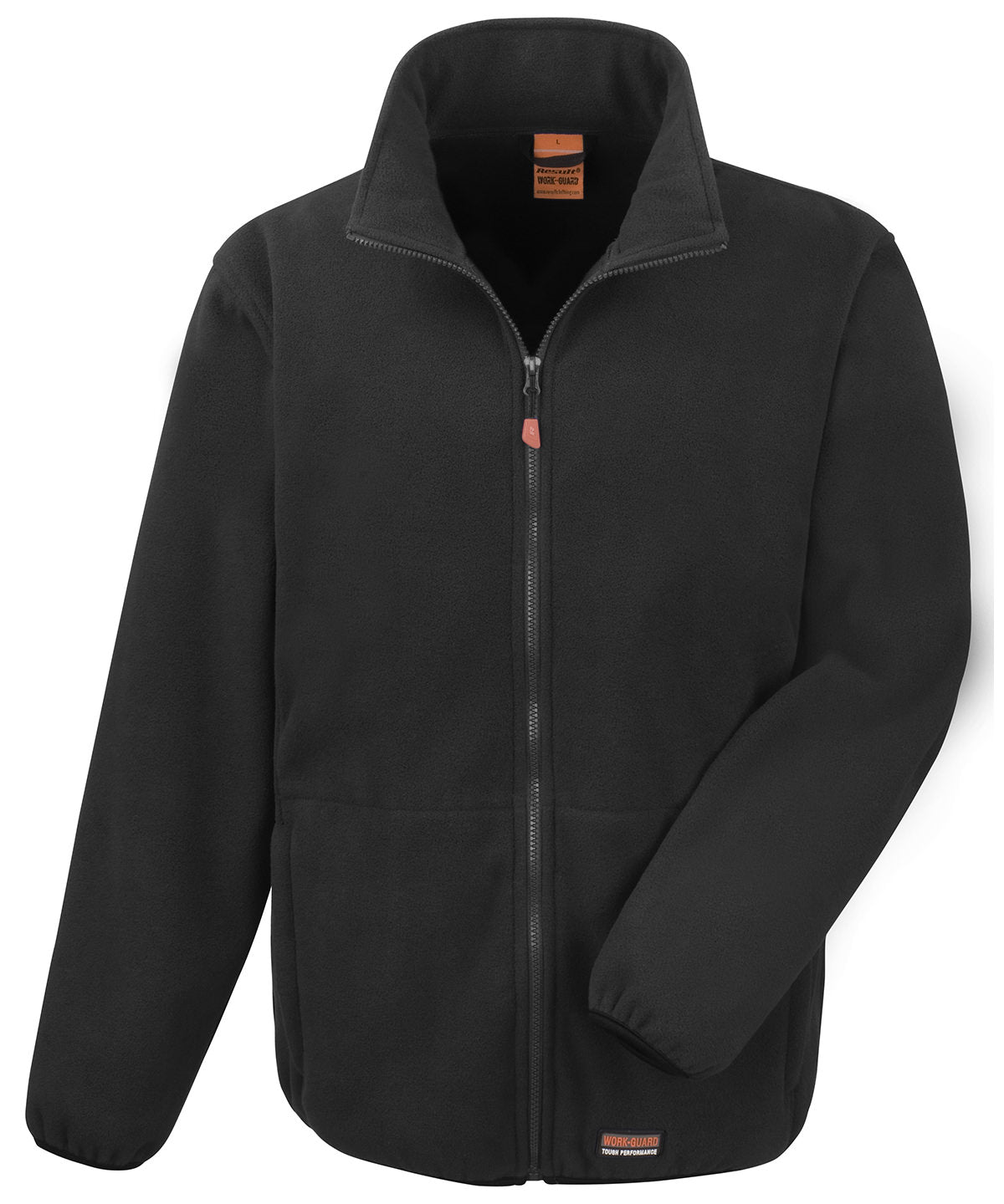 Flíspeysa Result Workguard R330X – Svartur – 5XL