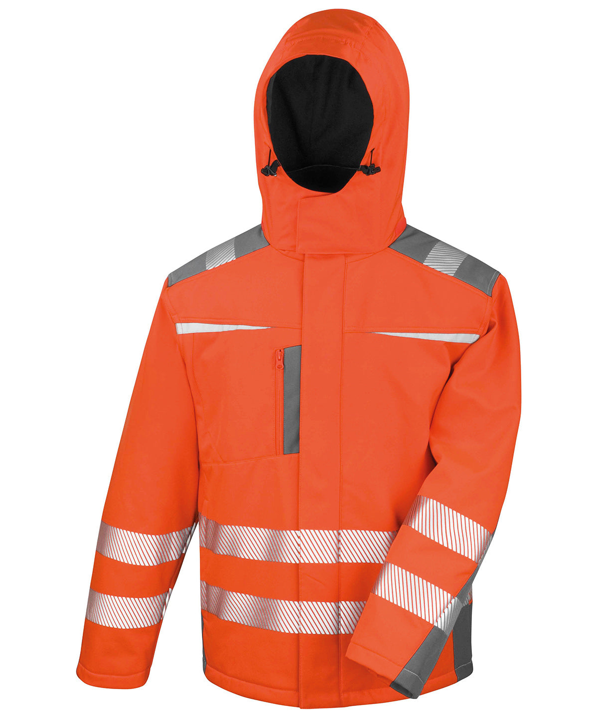 Softshell-jakki Result Safeguard R331X – Appelsínugulur – 4XL