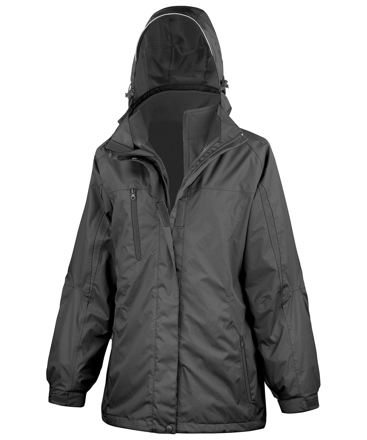 Softshell-jakki Result R400F – Black/Black – 3XL