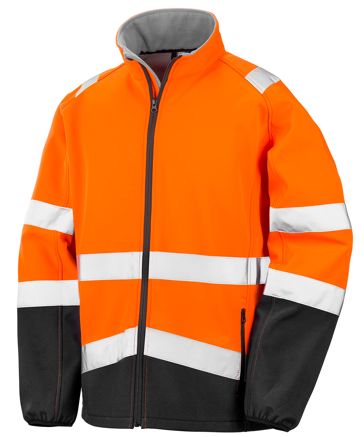 Softshell-jakki Result Safeguard R450X – Fluorescent Orange/Black – 4XL