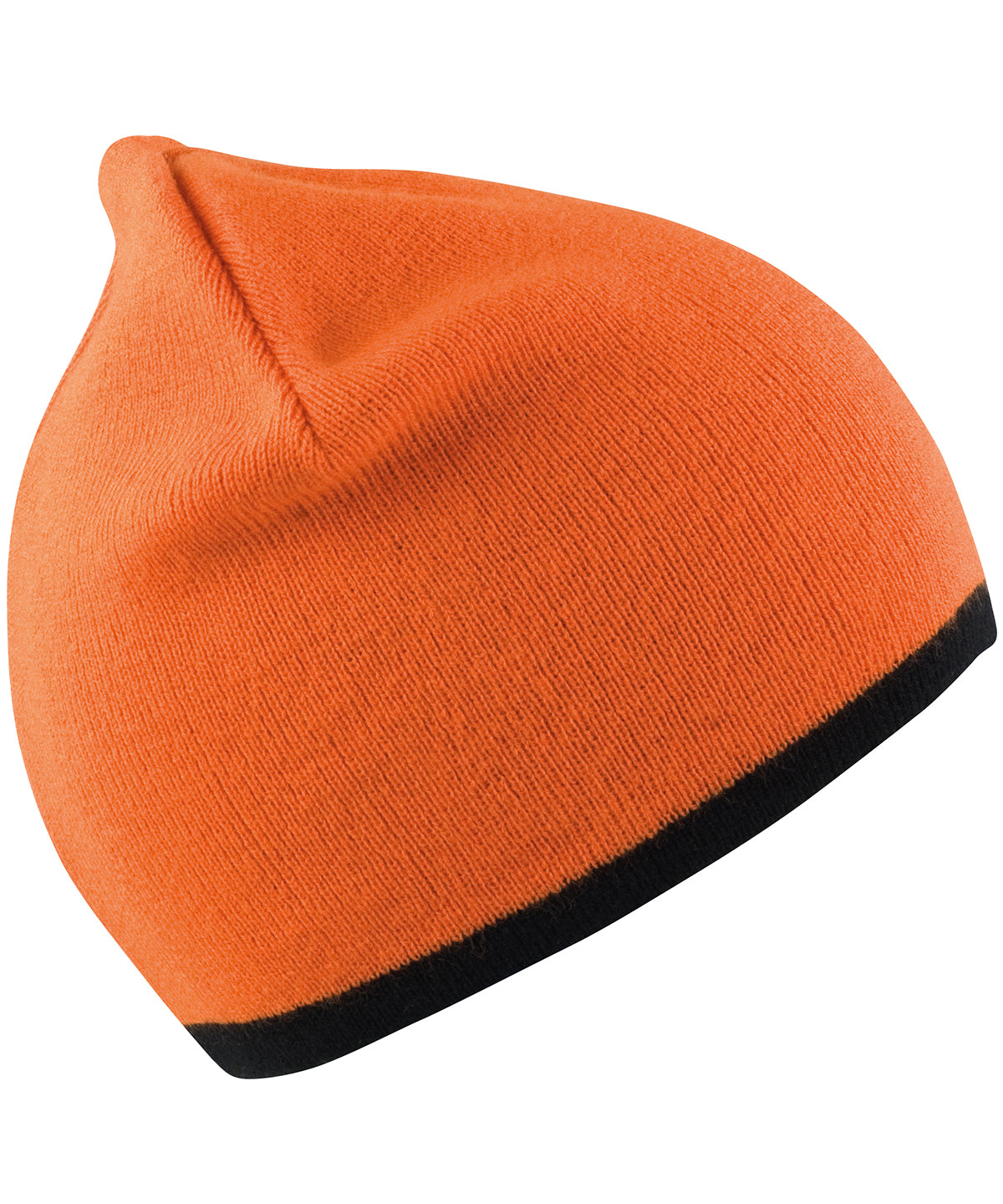 Húfa Result Winter Essentials RC046 – Bright Orange/Black – One size
