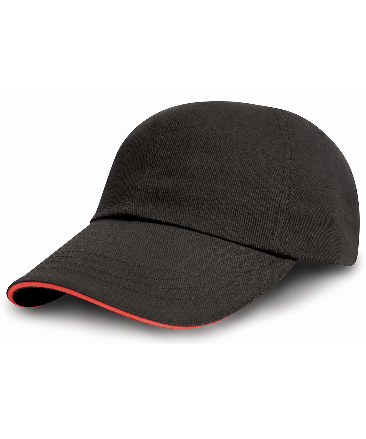 Derhúfa Result Headwear RC50X – Black/Red – One size