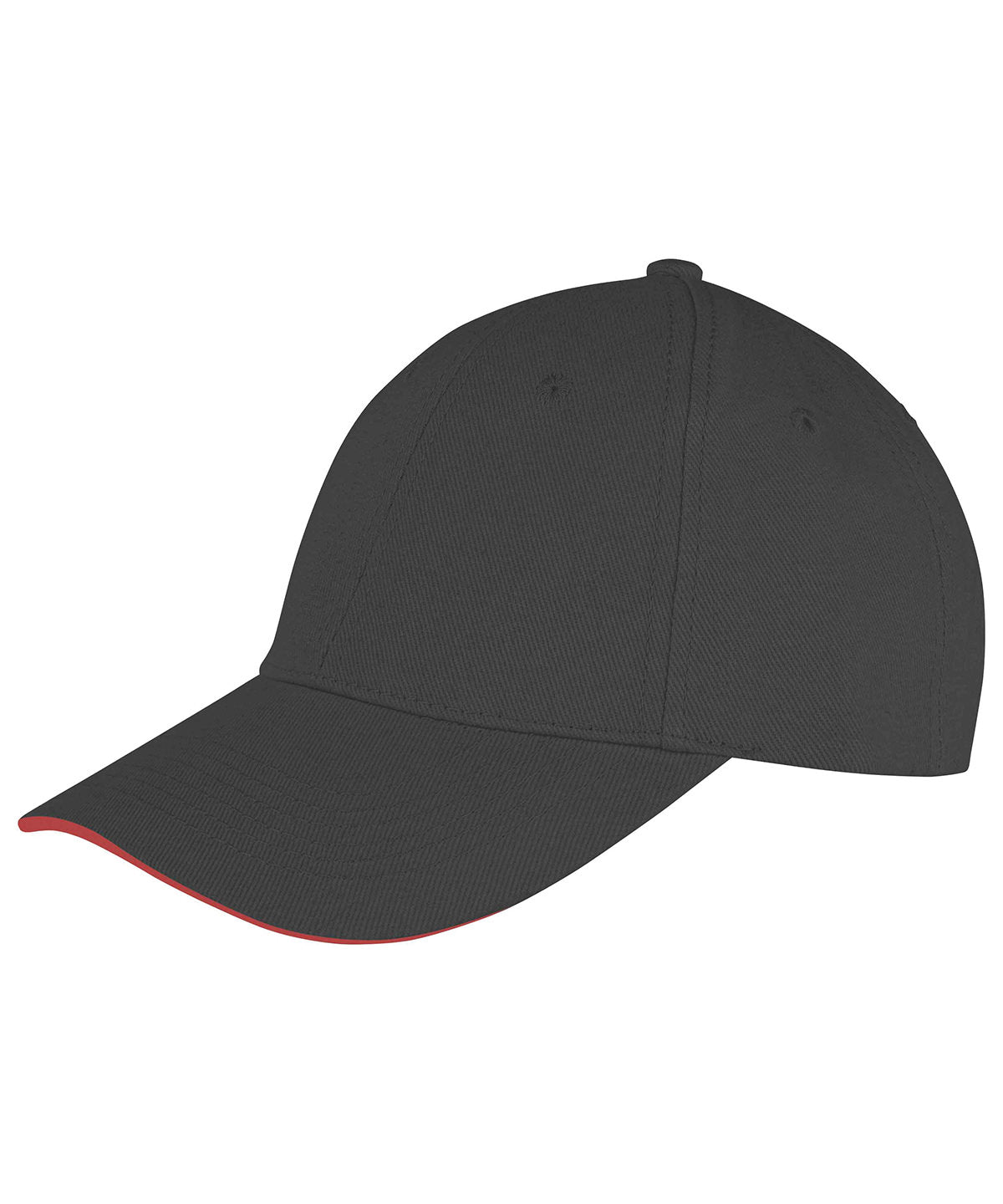 Derhúfa Result Headwear RC91X – Black/Red – One size