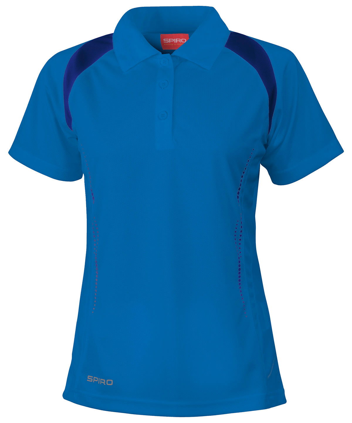 Pólóbolur Spiro S177F – Royal/Navy – XL