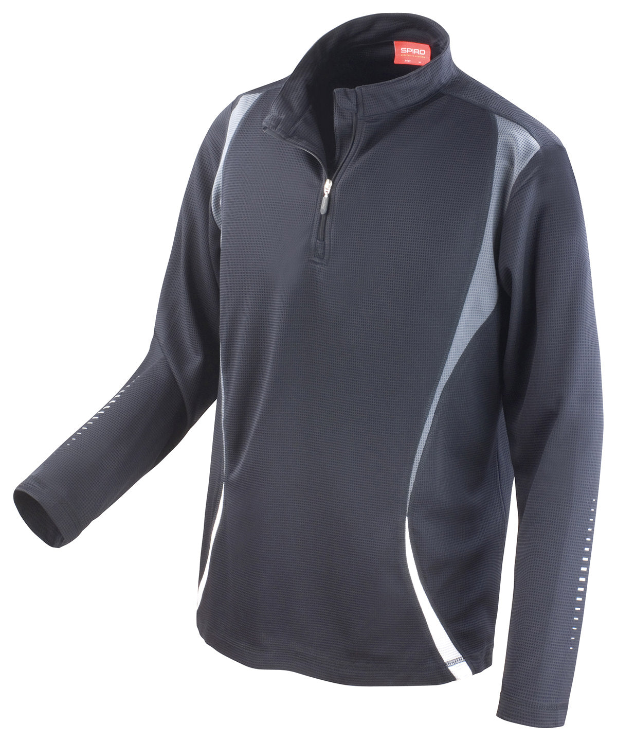 Æfingafatnaður Spiro S178X – Black/Grey/White – 3XL