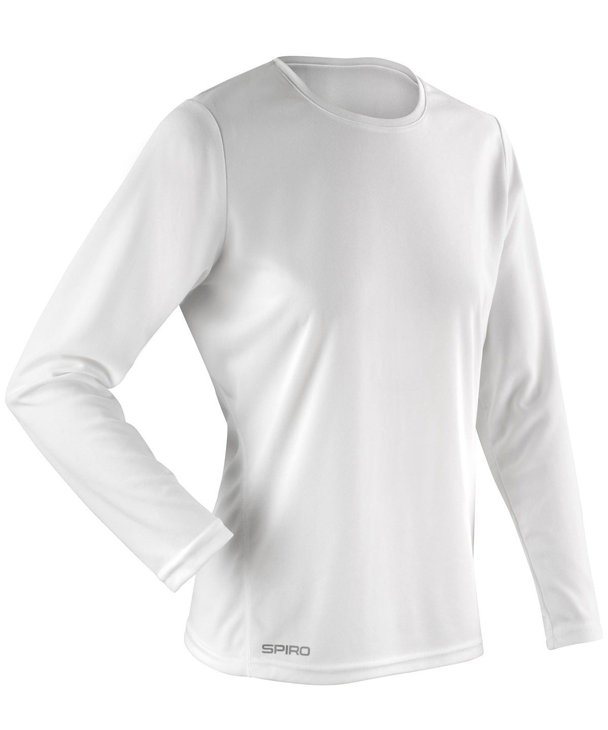 Stuttermabolur Spiro S254F – Hvítur – XL