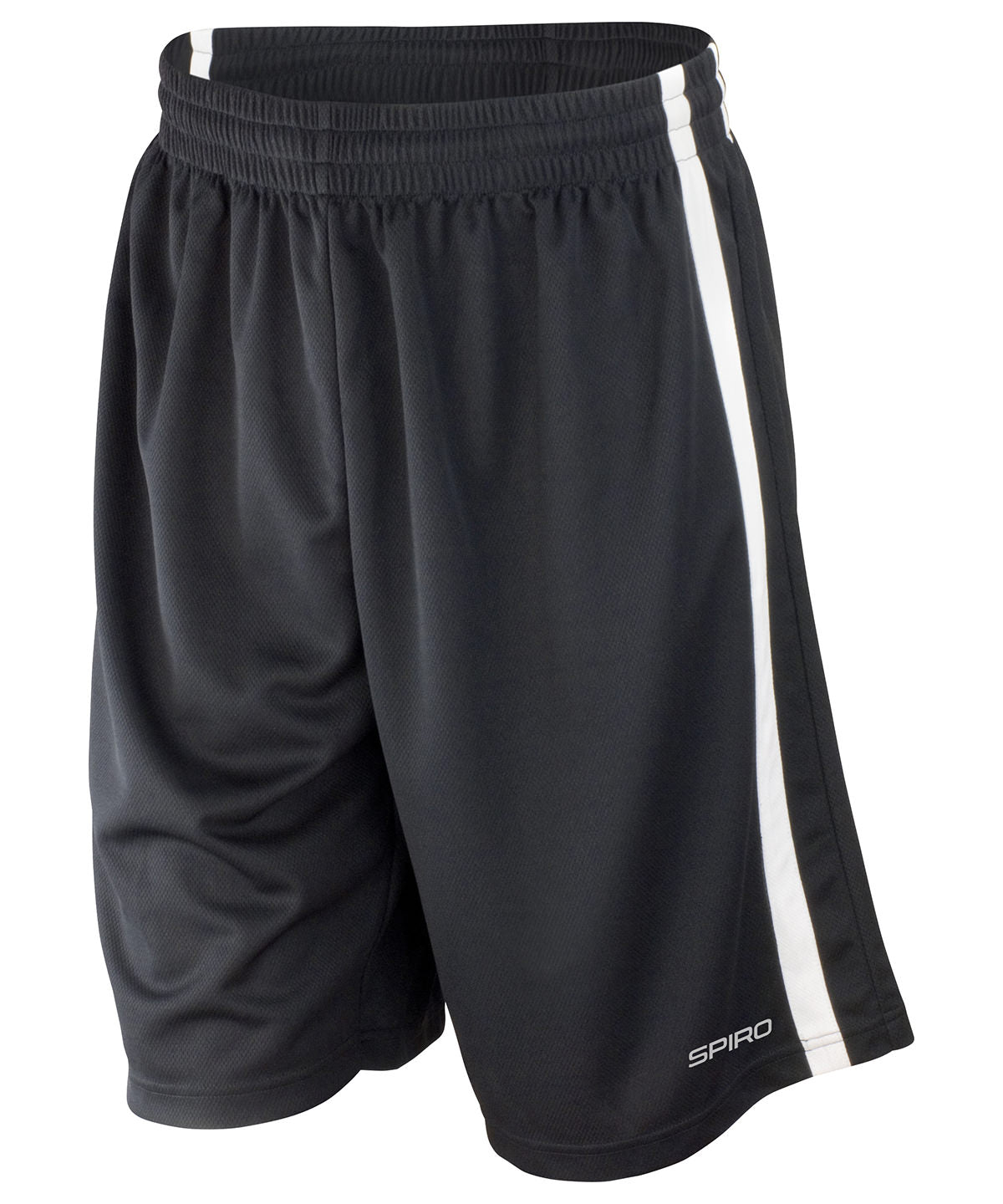 Stuttbuxur Spiro S279M – Black/White – 4XL