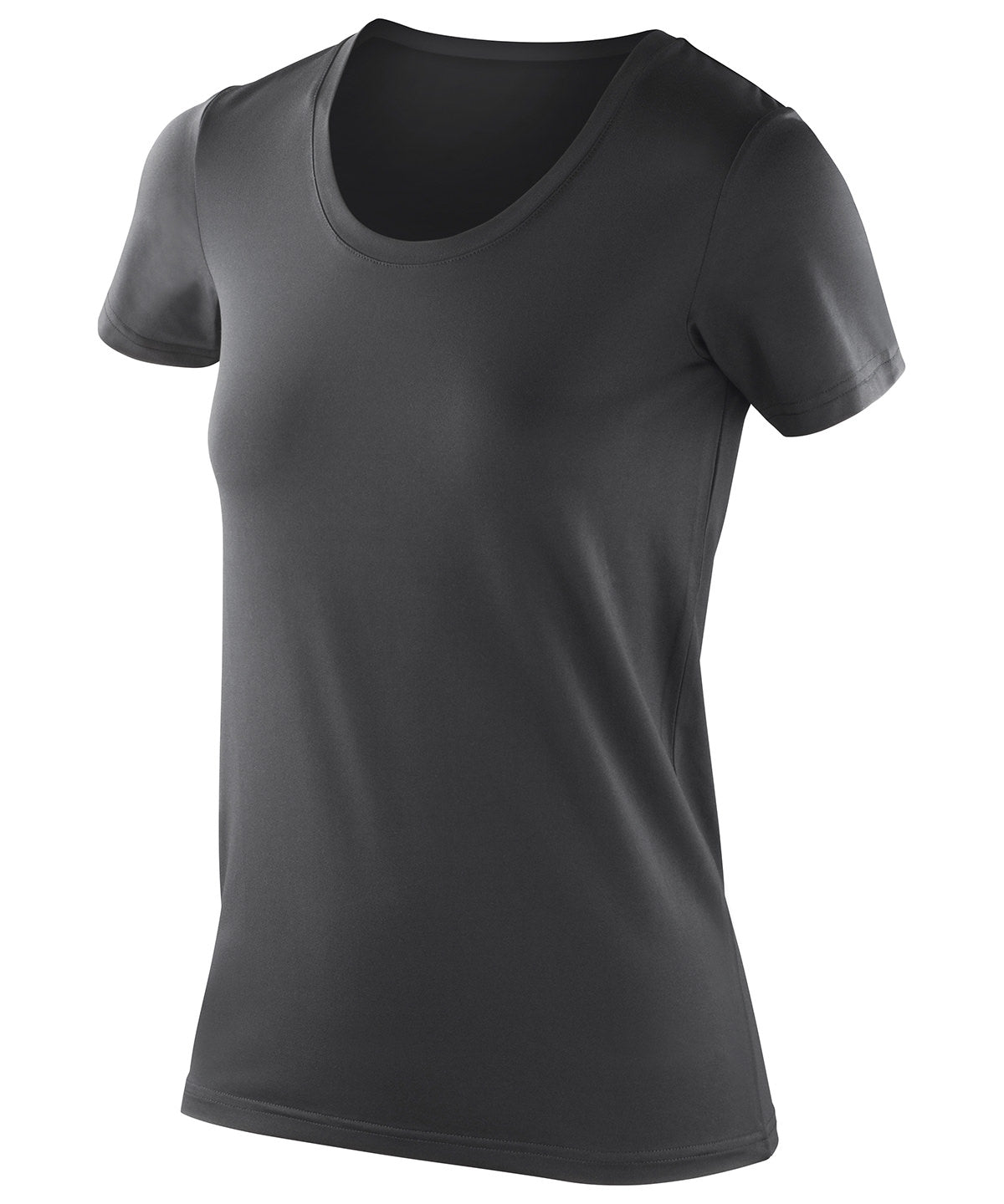 Stuttermabolur Spiro S280F – Svartur – 2XL