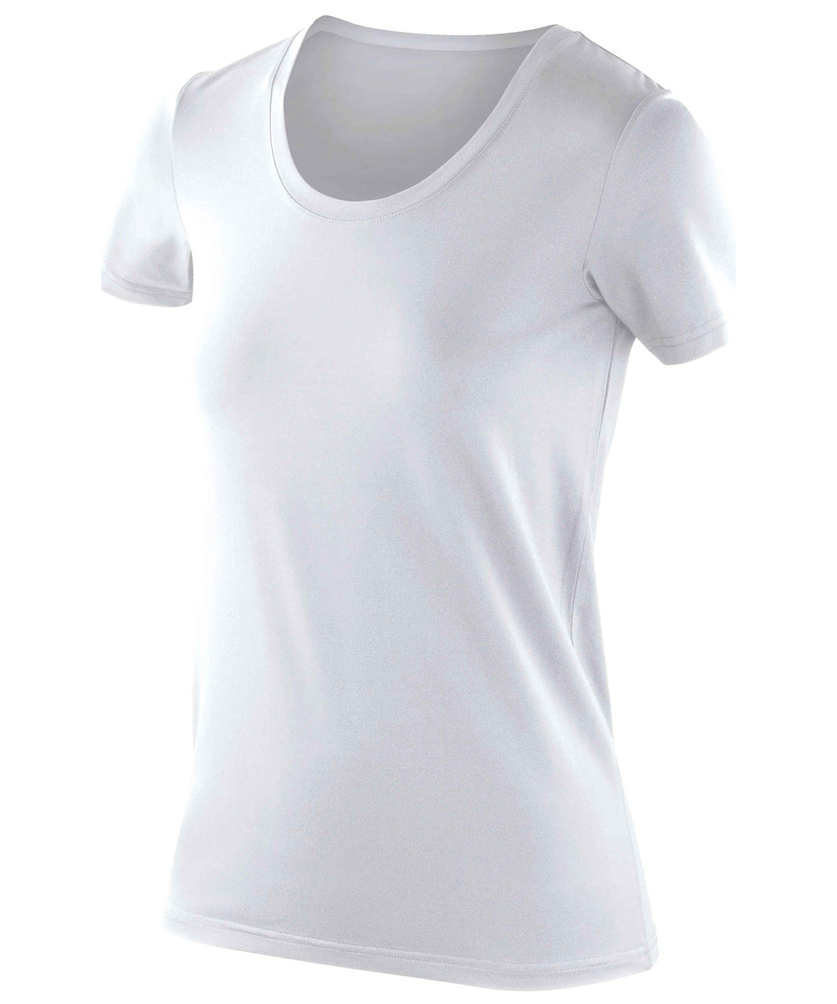 Stuttermabolur Spiro S280F – Hvítur – 2XL