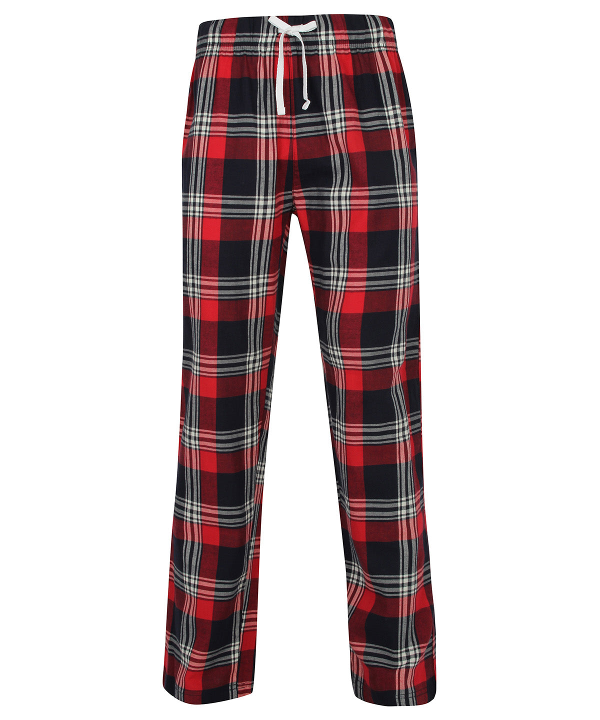 Þægindabuxur SF SFM83 – Red/Navy Check – 2XL