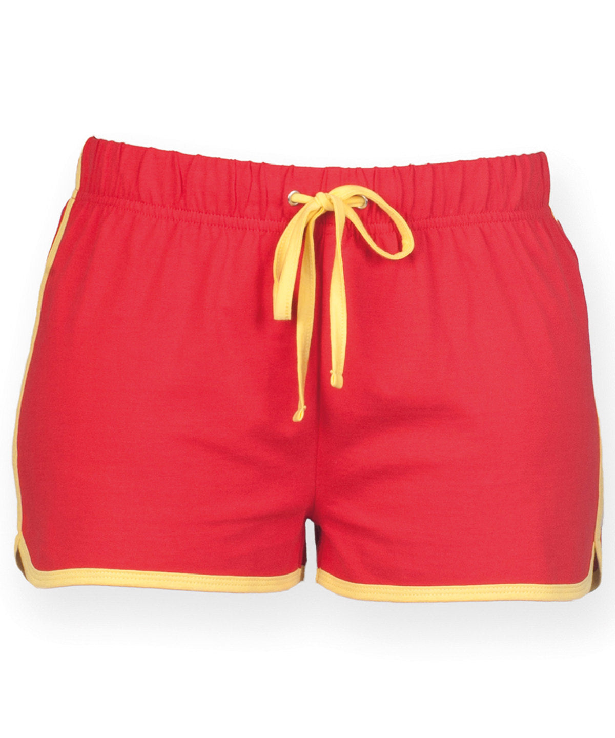 Stuttbuxur SF SK069 – Red/Yellow – 2XL