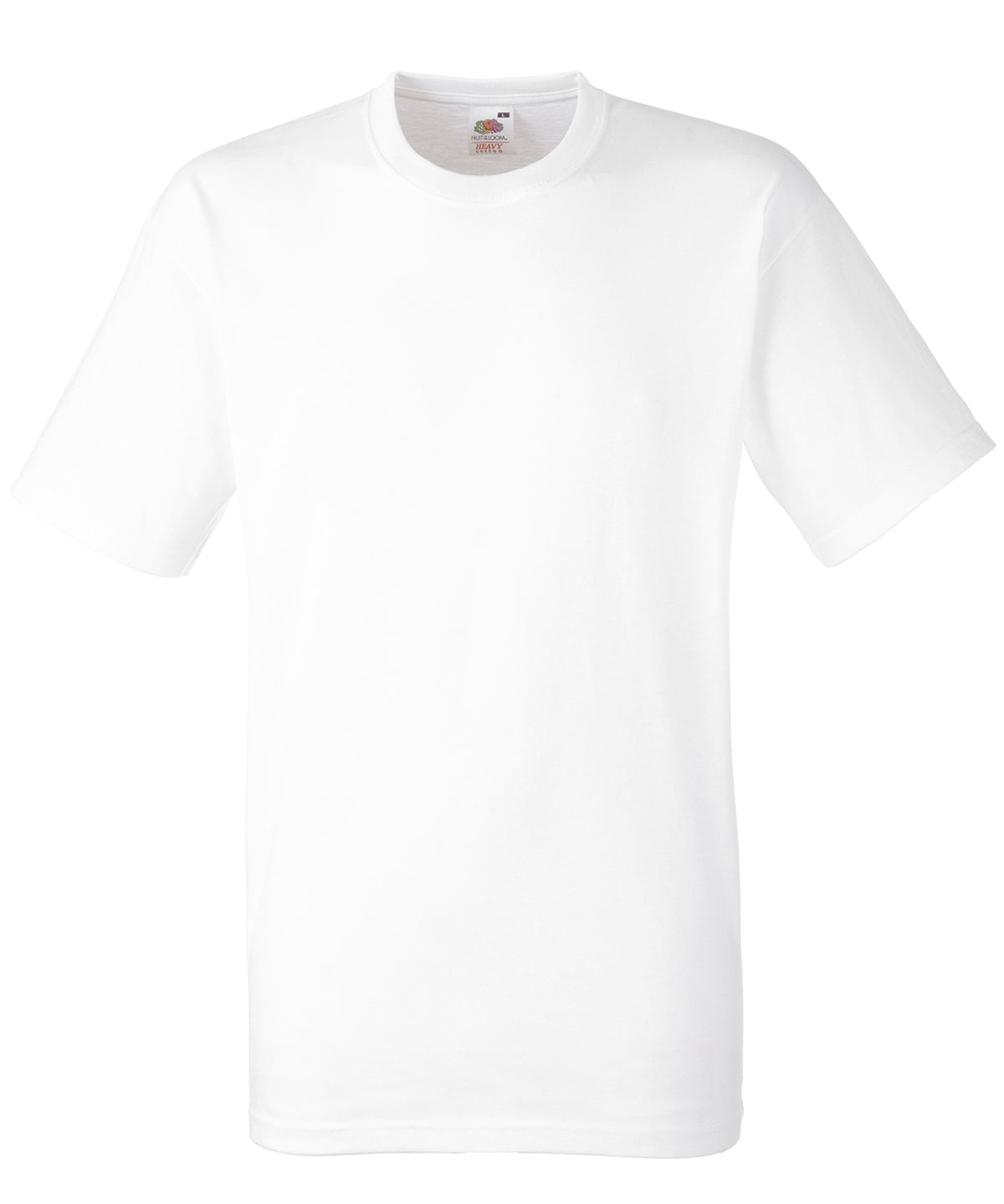 Stuttermabolur Fruit of the Loom SS008 – White* – 3XL