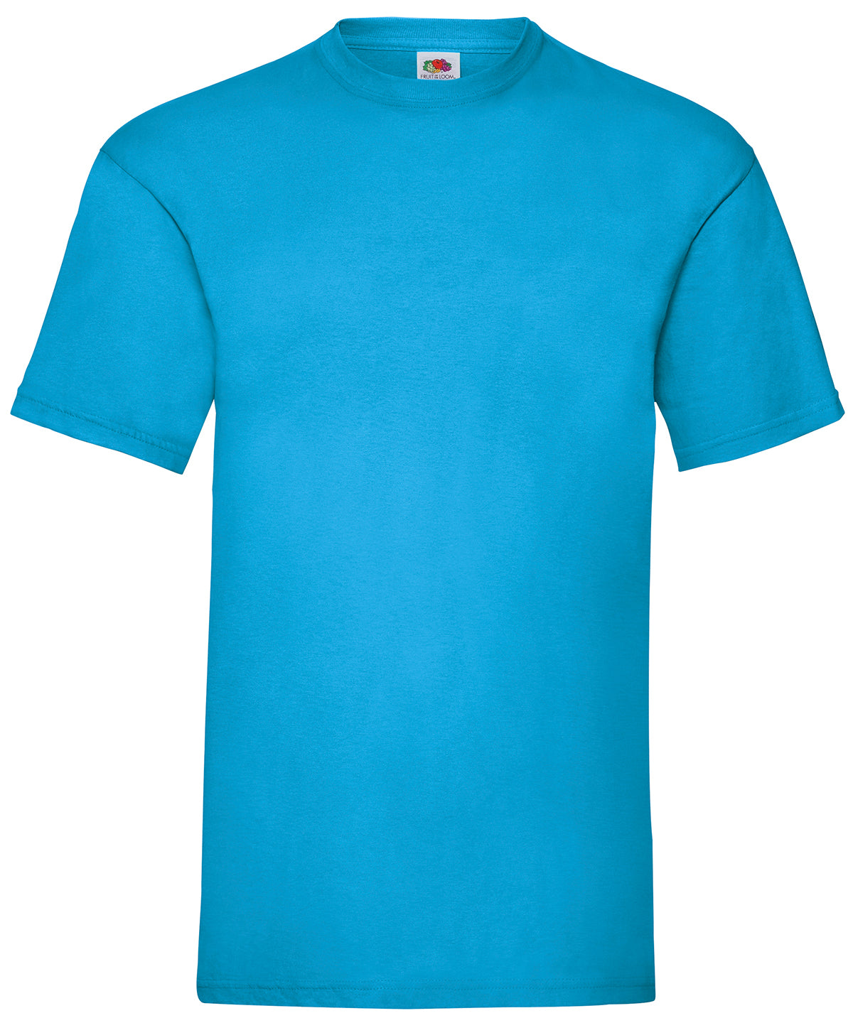 Stuttermabolur Fruit of the Loom SS030 – Azure Blue – 3XL