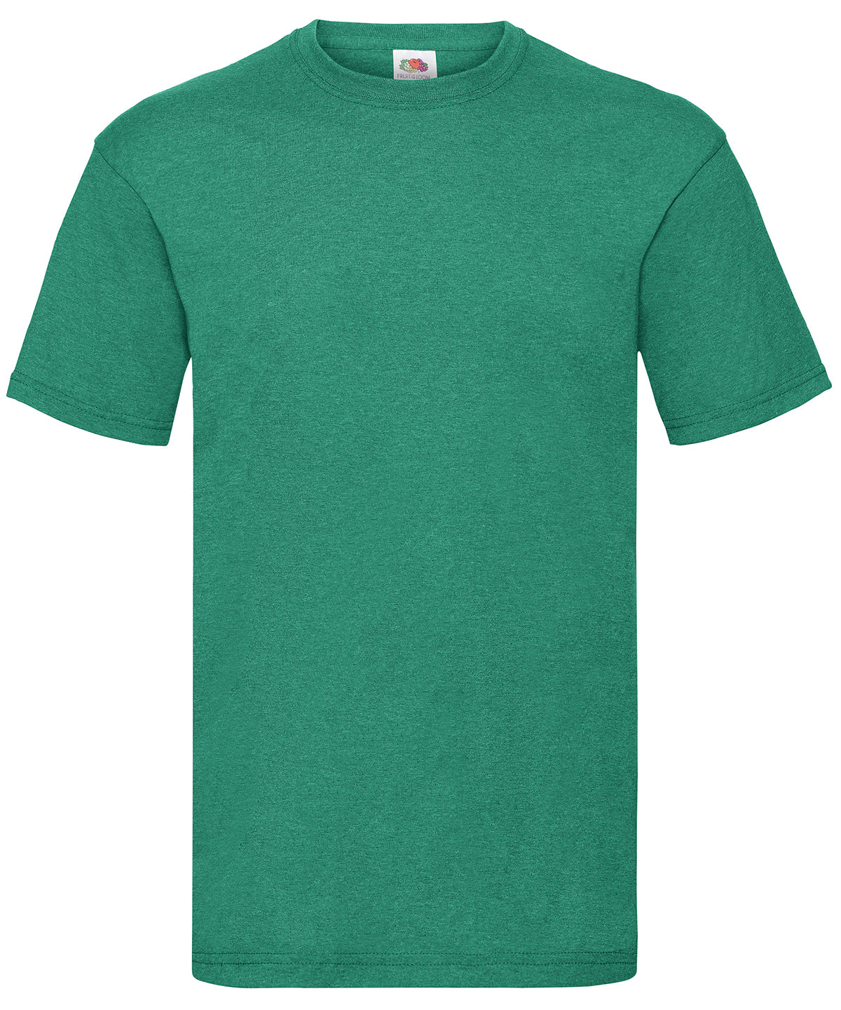Stuttermabolur Fruit of the Loom SS030 – Retro Heather Green – 3XL