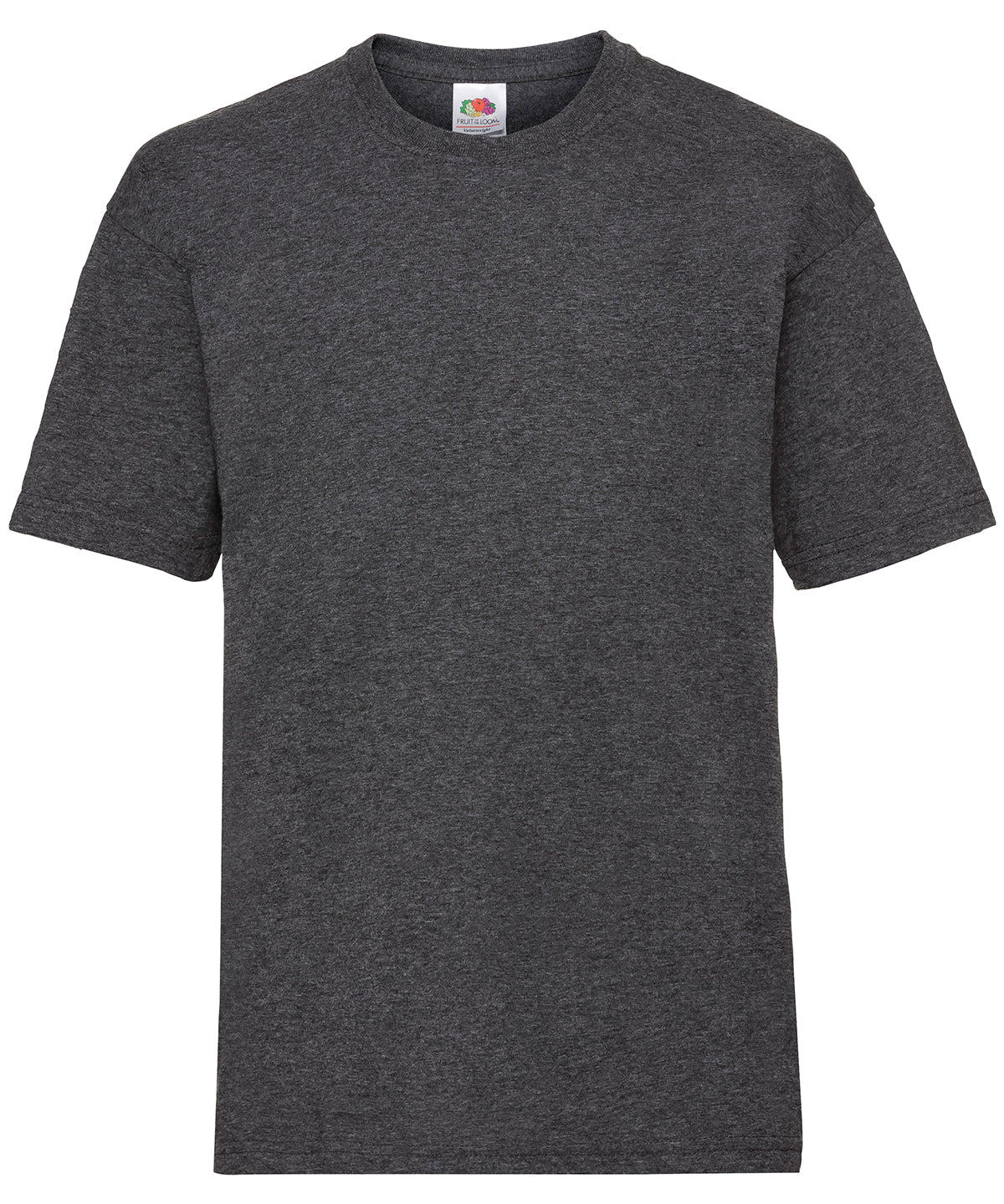 Stuttermabolur Fruit of the Loom SS031 – Dark Heather Grey – 14/15 Years