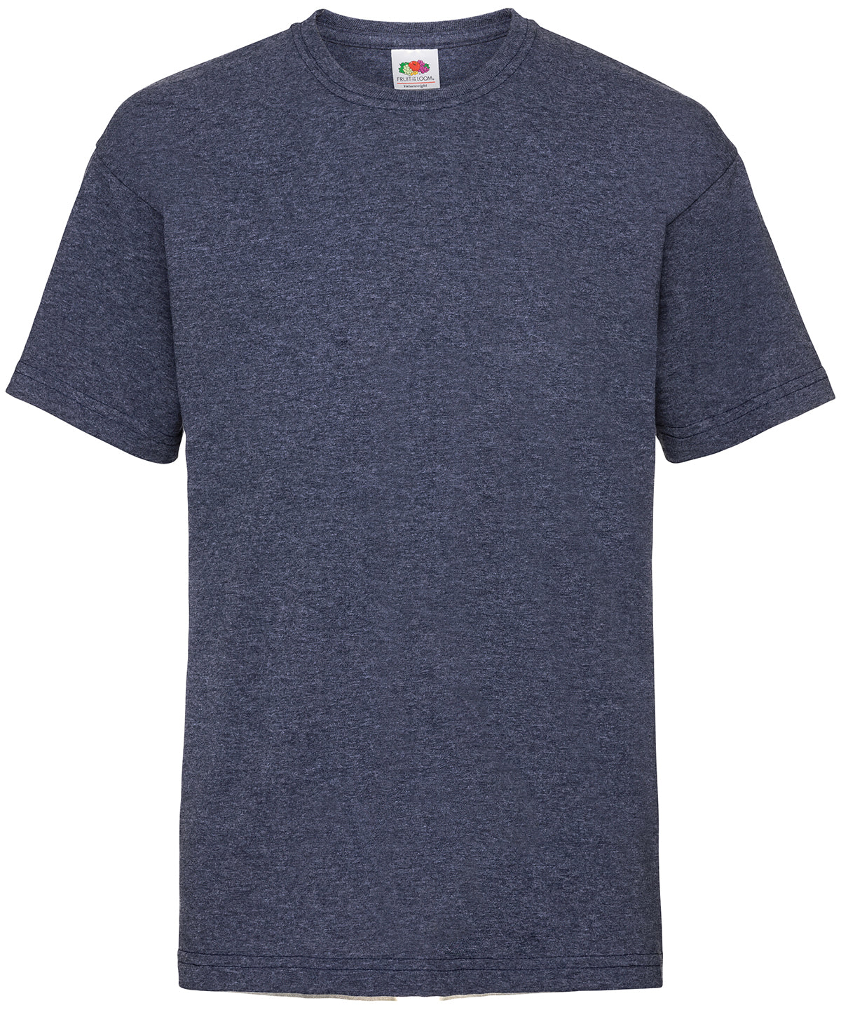 Stuttermabolur Fruit of the Loom SS031 – Vintage Heather Navy – 14/15 Years