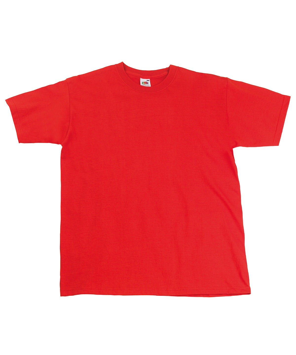 Stuttermabolur Fruit of the Loom SS044 – Rauður – 3XL