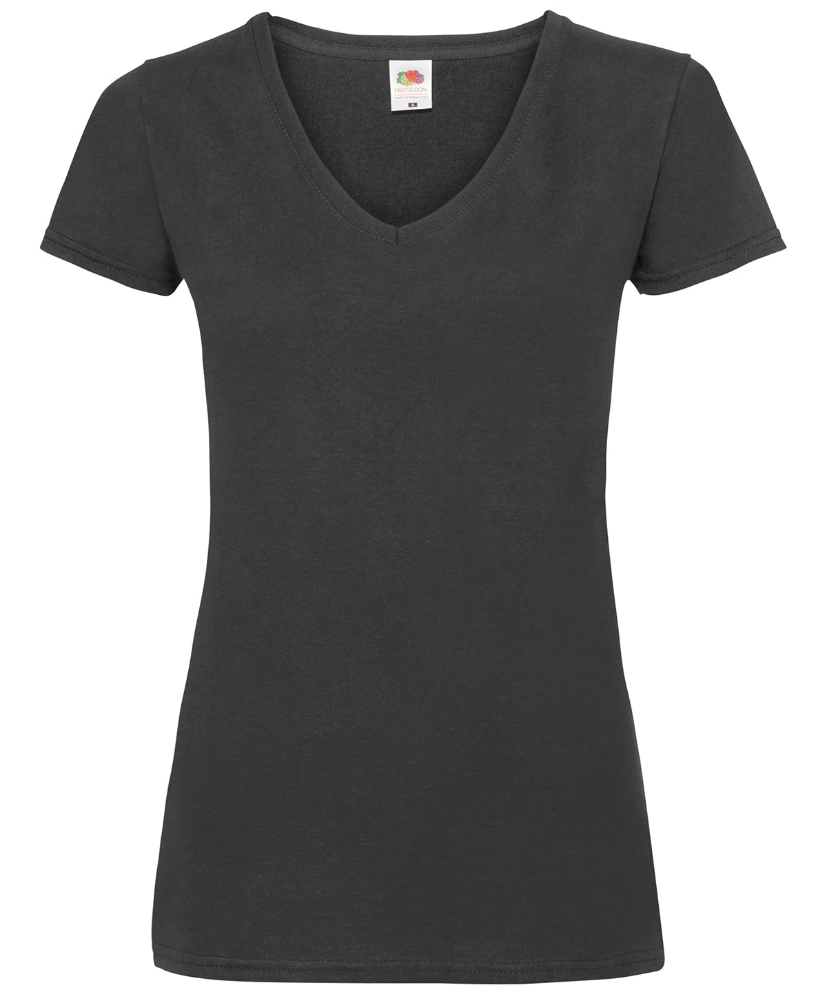 Stuttermabolur Fruit of the Loom SS047 – Svartur – 2XL