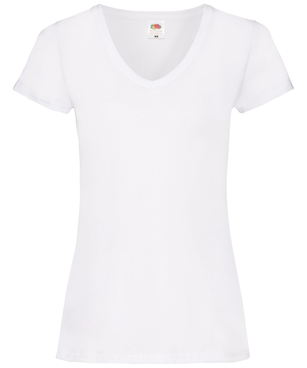 Stuttermabolur Fruit of the Loom SS047 – Hvítur – 2XL