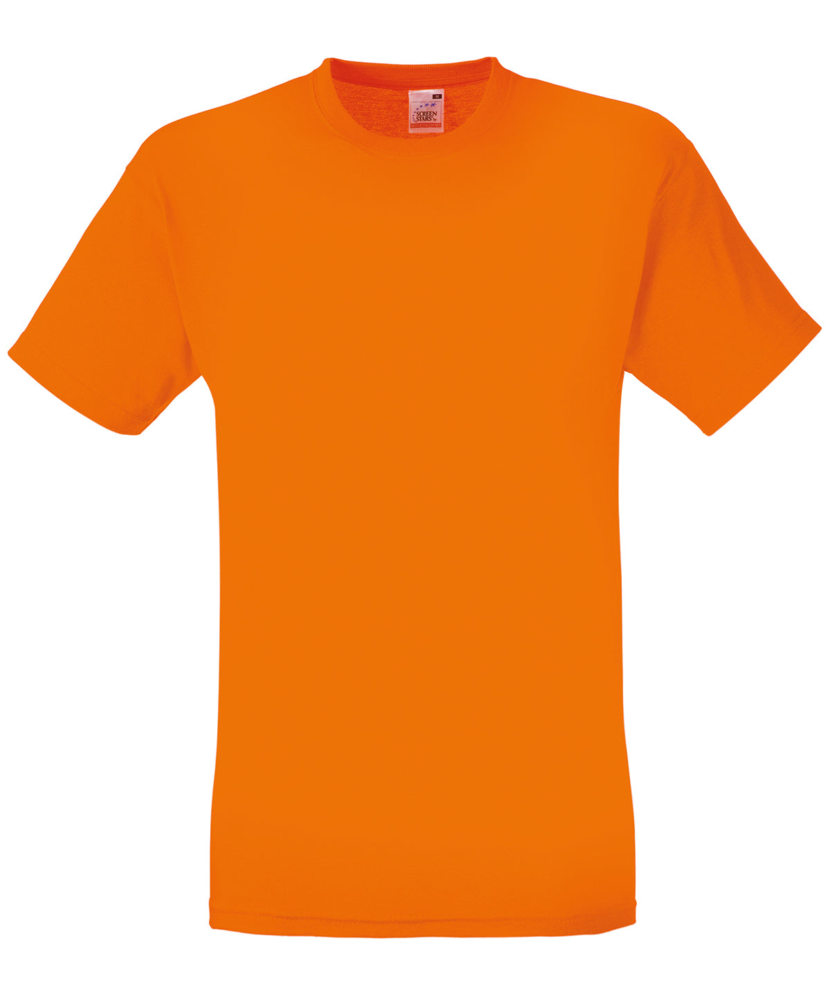 Stuttermabolur Fruit of the Loom SS048 – Appelsínugulur – 3XL