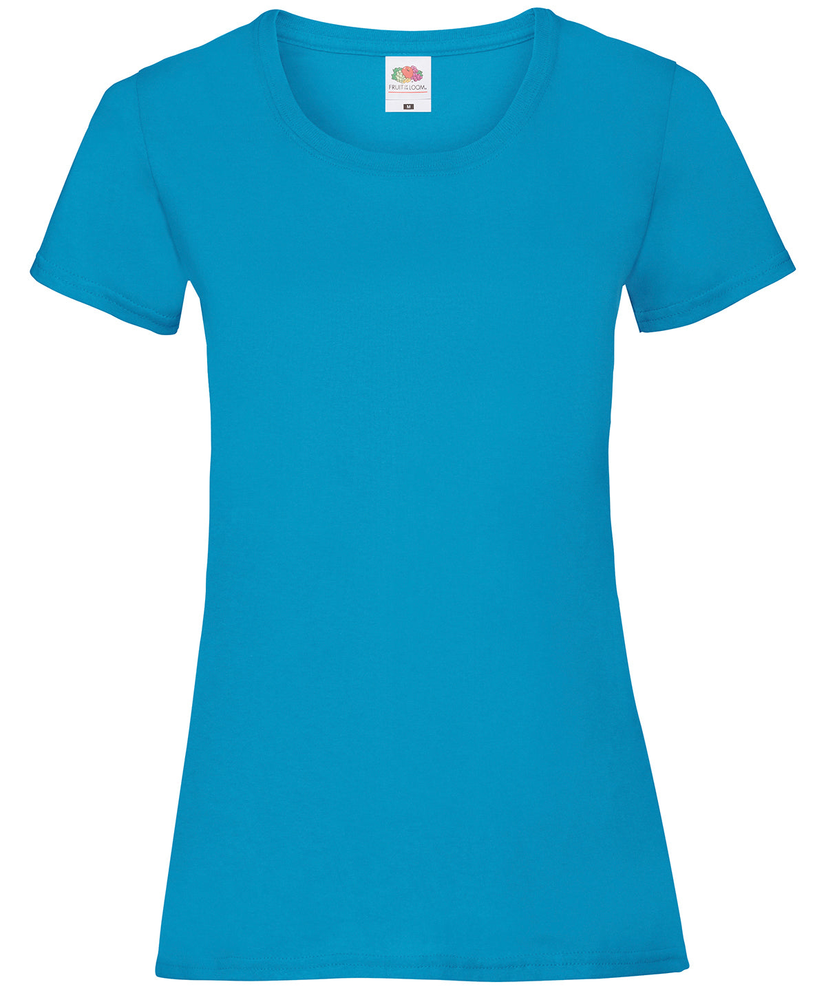 Stuttermabolur Fruit of the Loom SS050 – Azure Blue – 2XL