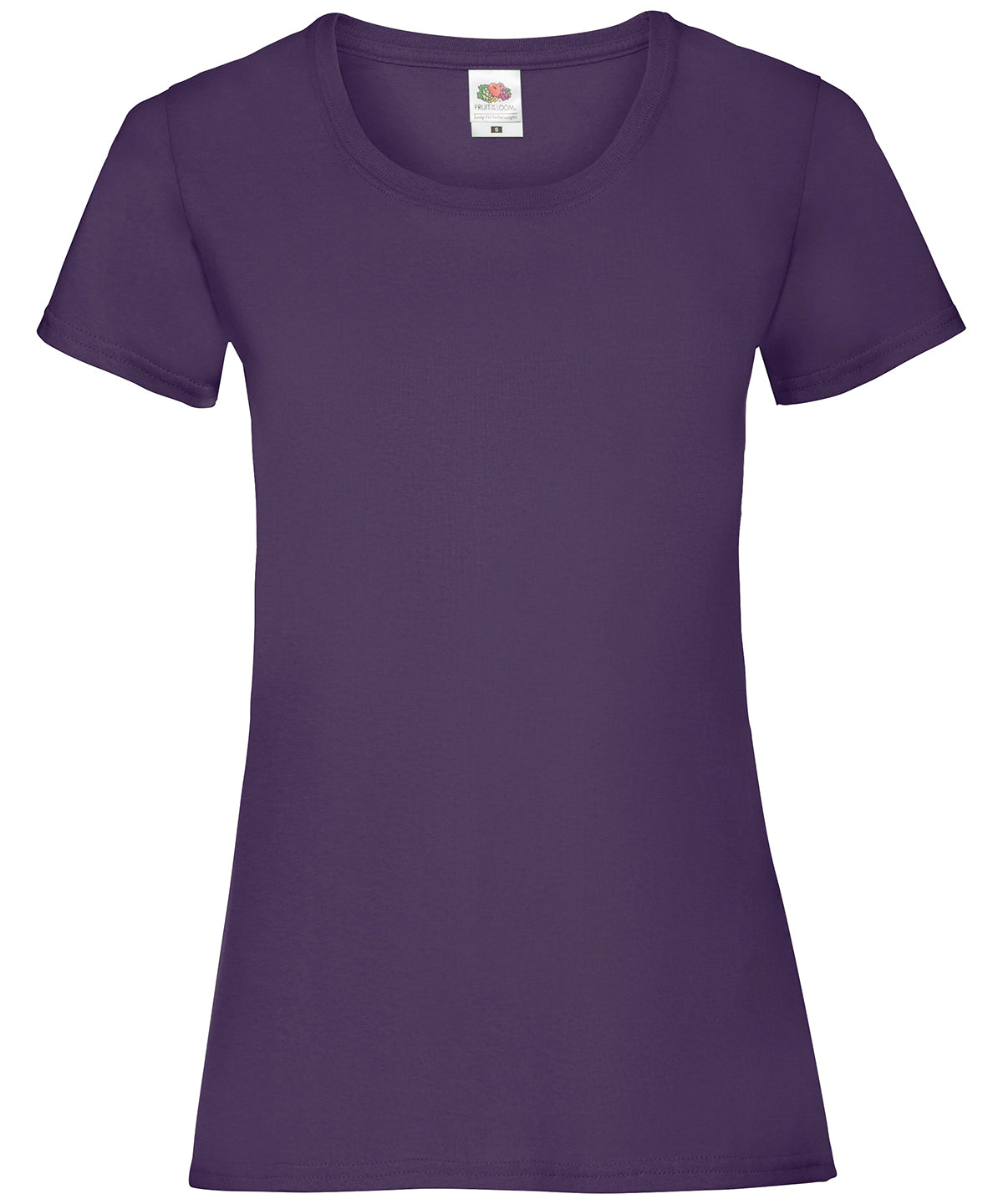 Stuttermabolur Fruit of the Loom SS050 – Fjólublár – 2XL