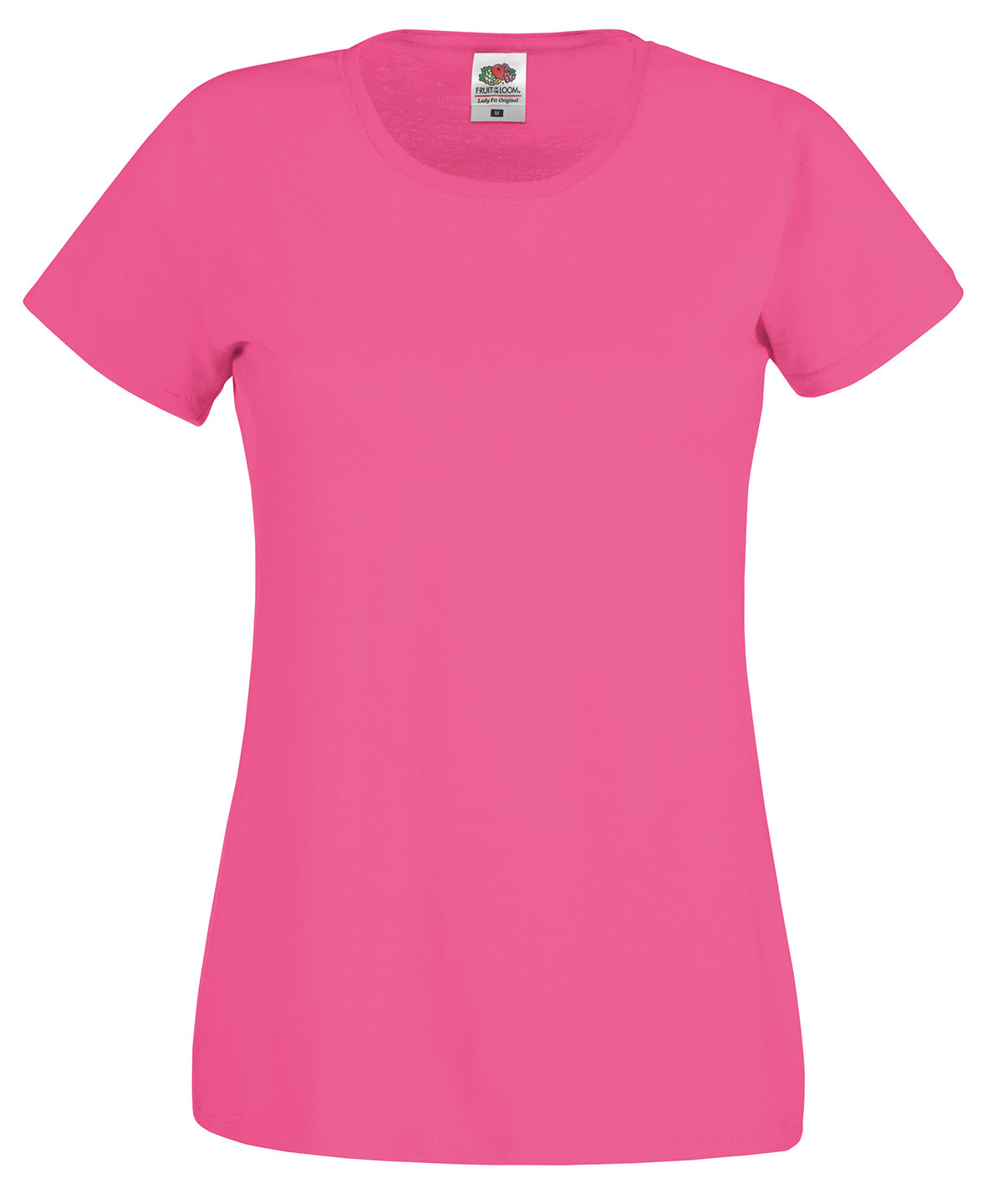 Stuttermabolur Fruit of the Loom SS060 – Fuchsia – 2XL