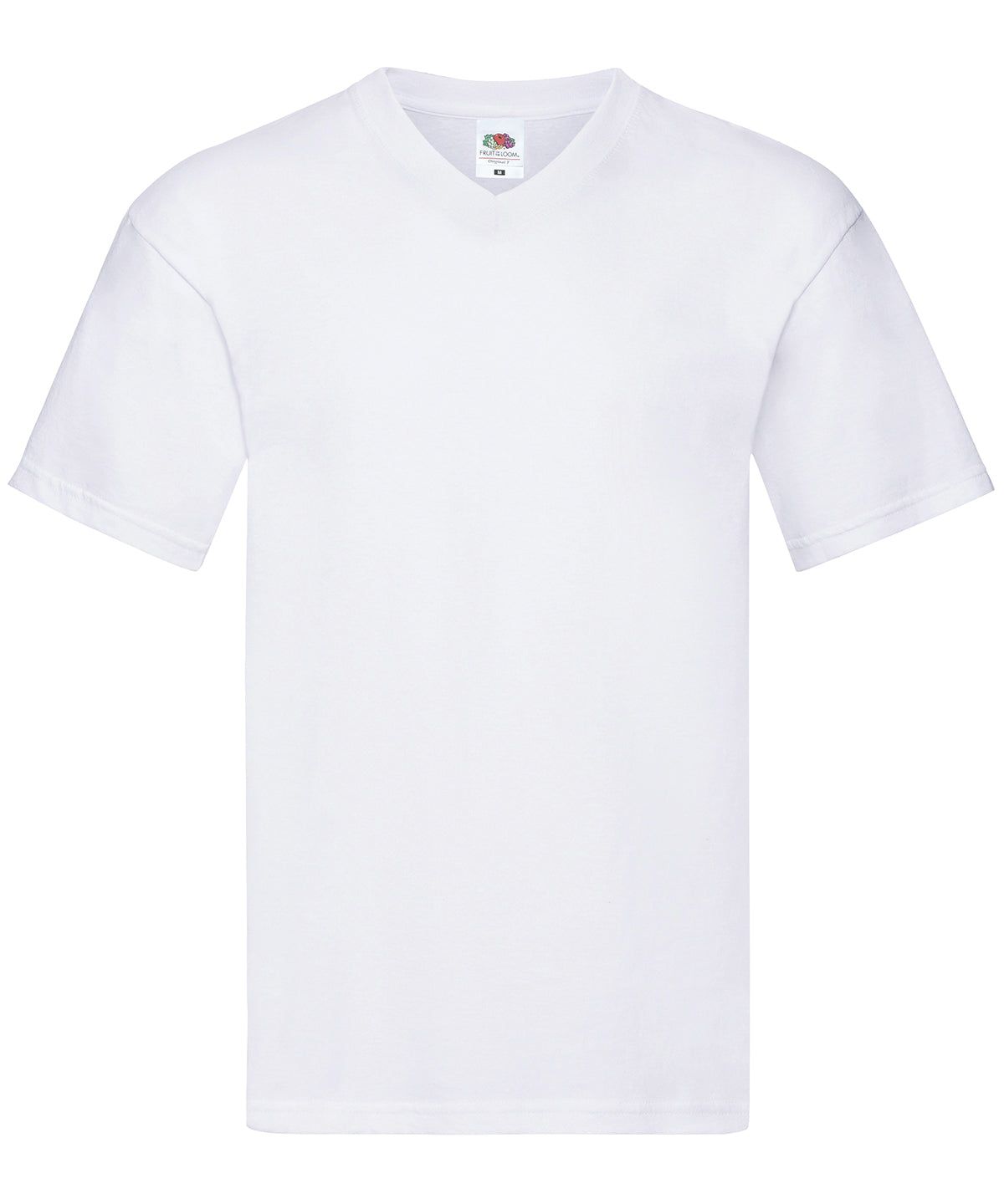 Stuttermabolur Fruit of the Loom SS068 – White* – 2XL