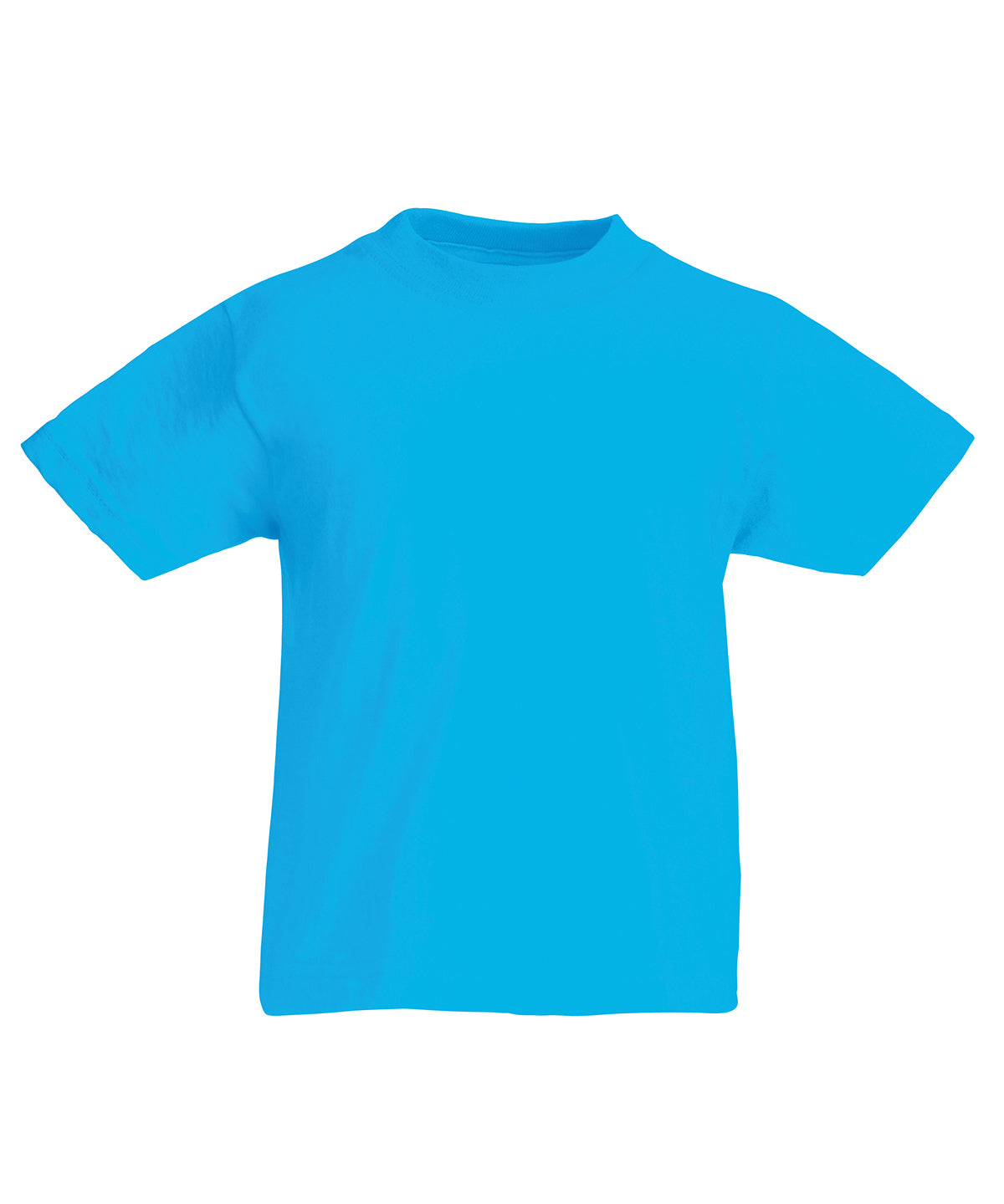 Stuttermabolur Fruit of the Loom SS088 – Azure Blue – 14/15 Years