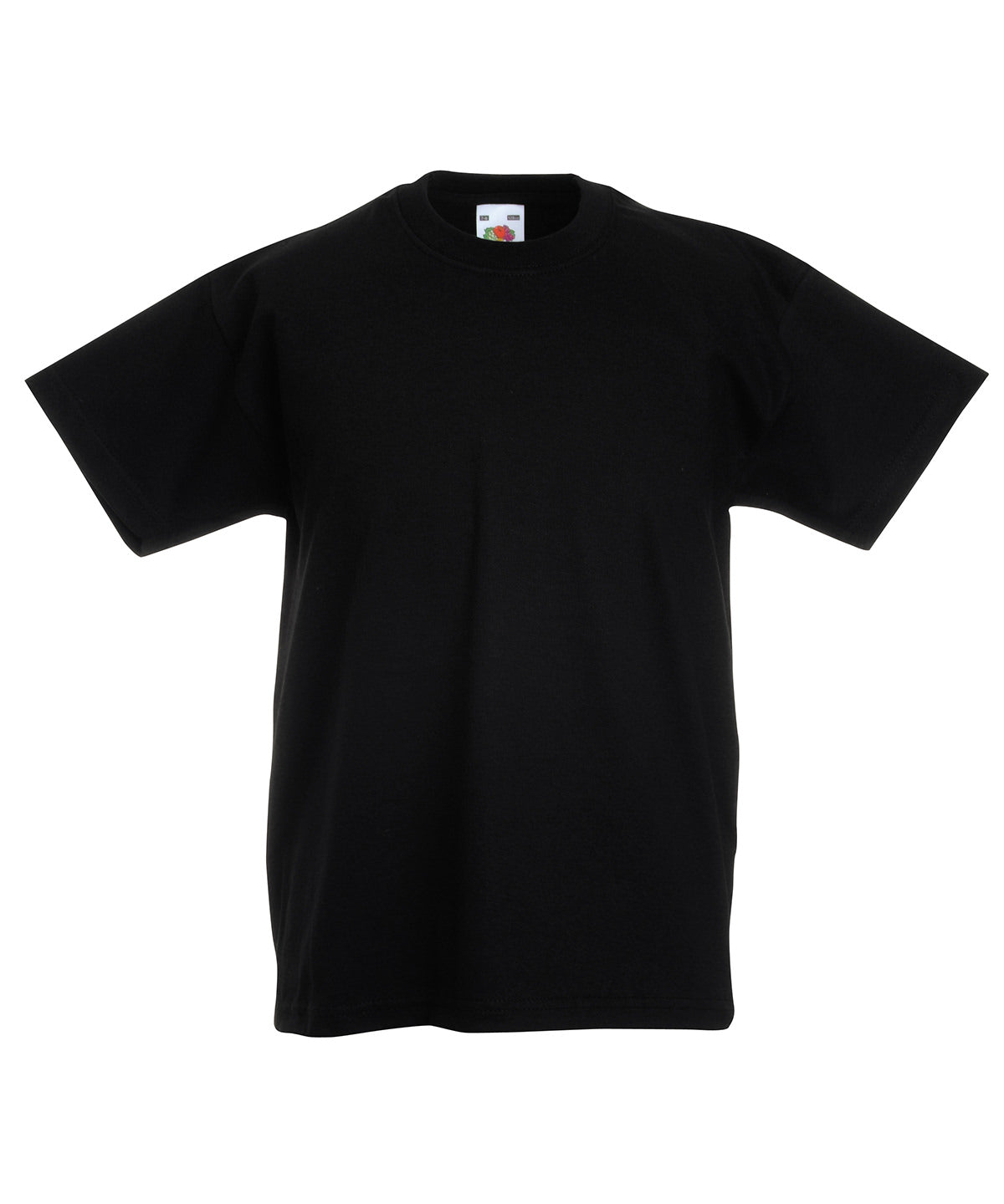 Stuttermabolur Fruit of the Loom SS088 – Svartur – 14/15 Years