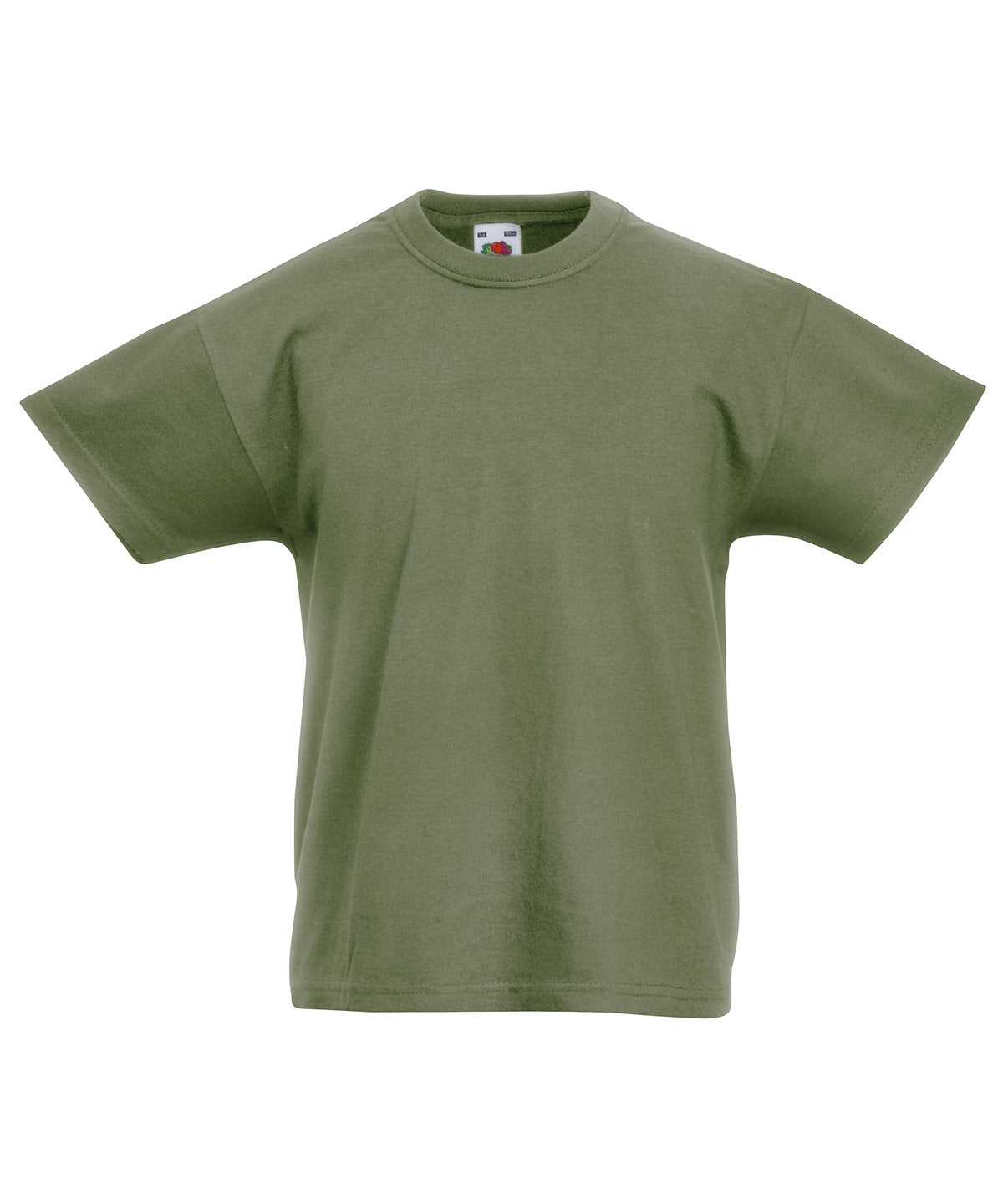 Stuttermabolur Fruit of the Loom SS088 – Classic Olive – 14/15 Years