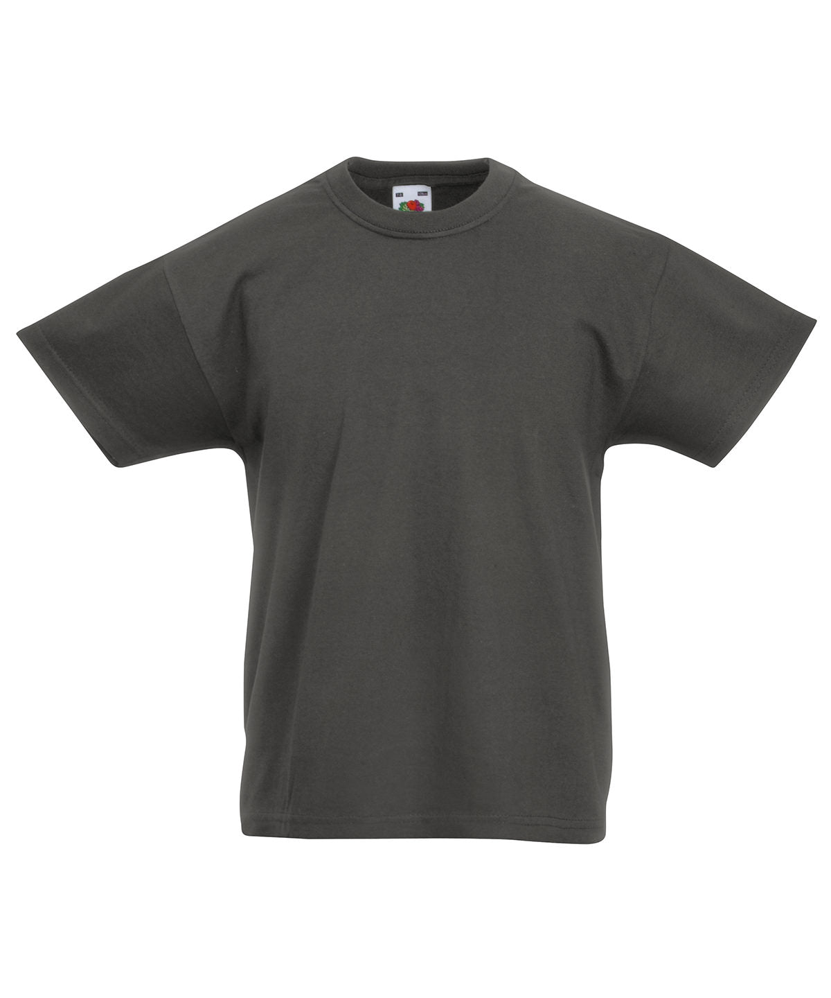 Stuttermabolur Fruit of the Loom SS088 – Light Graphite – 14/15 Years