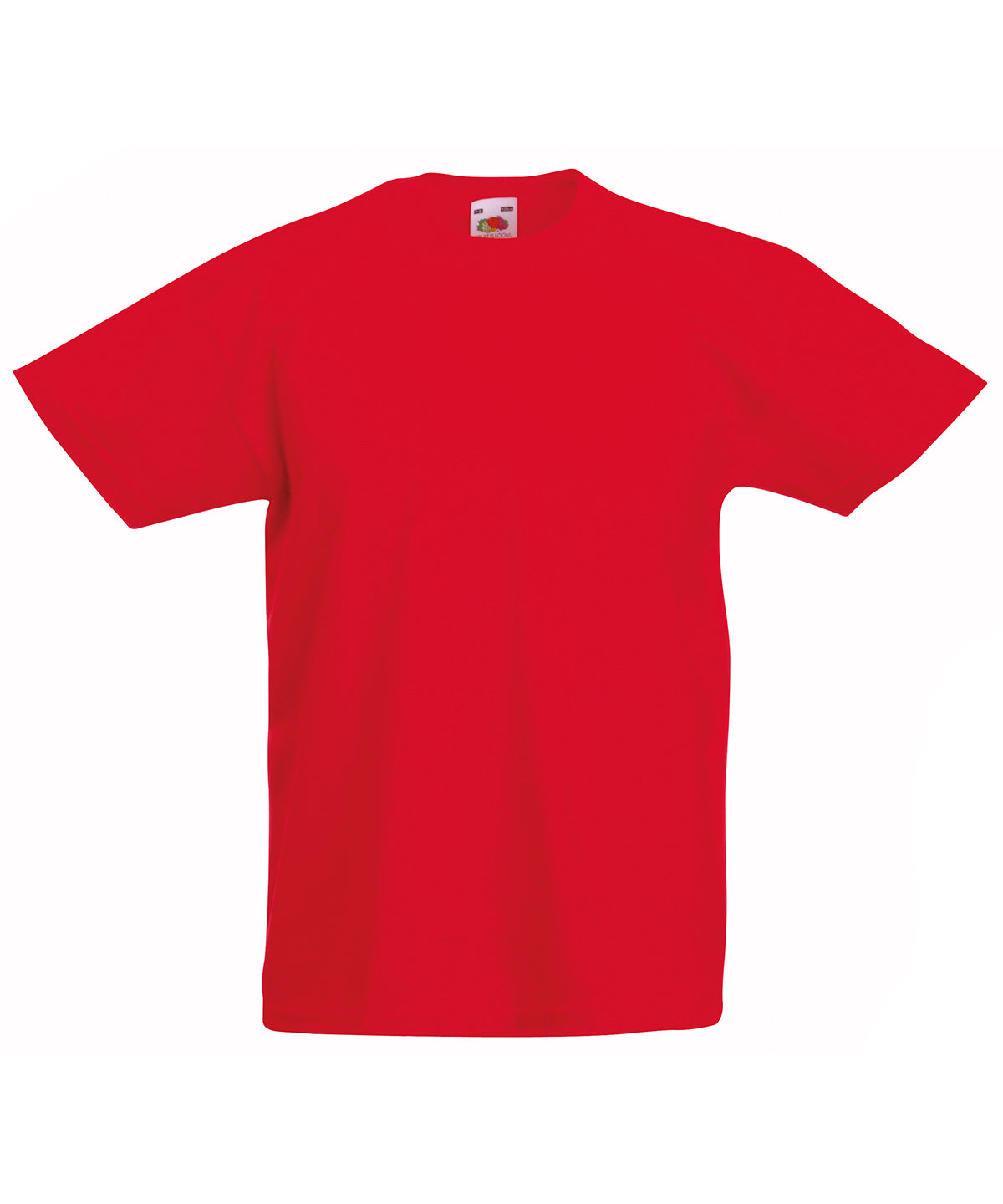 Stuttermabolur Fruit of the Loom SS088 – Rauður – 14/15 Years
