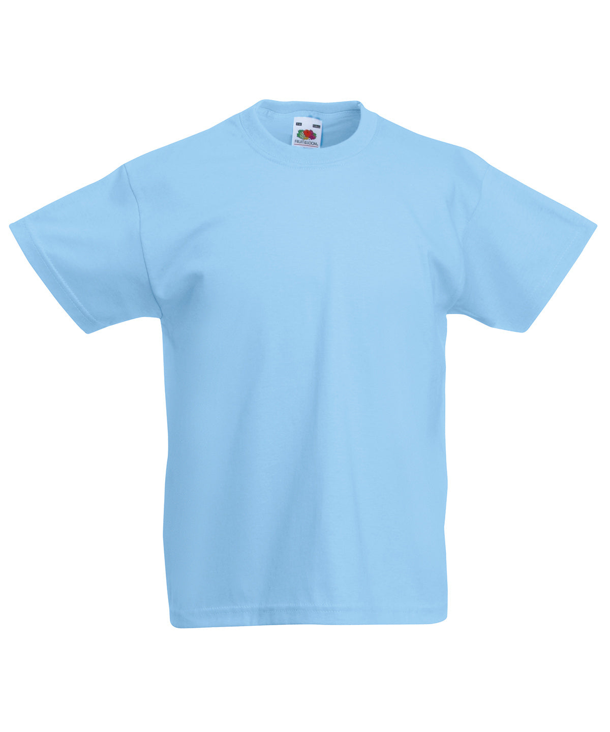 Stuttermabolur Fruit of the Loom SS088 – Himinblár – 14/15 Years