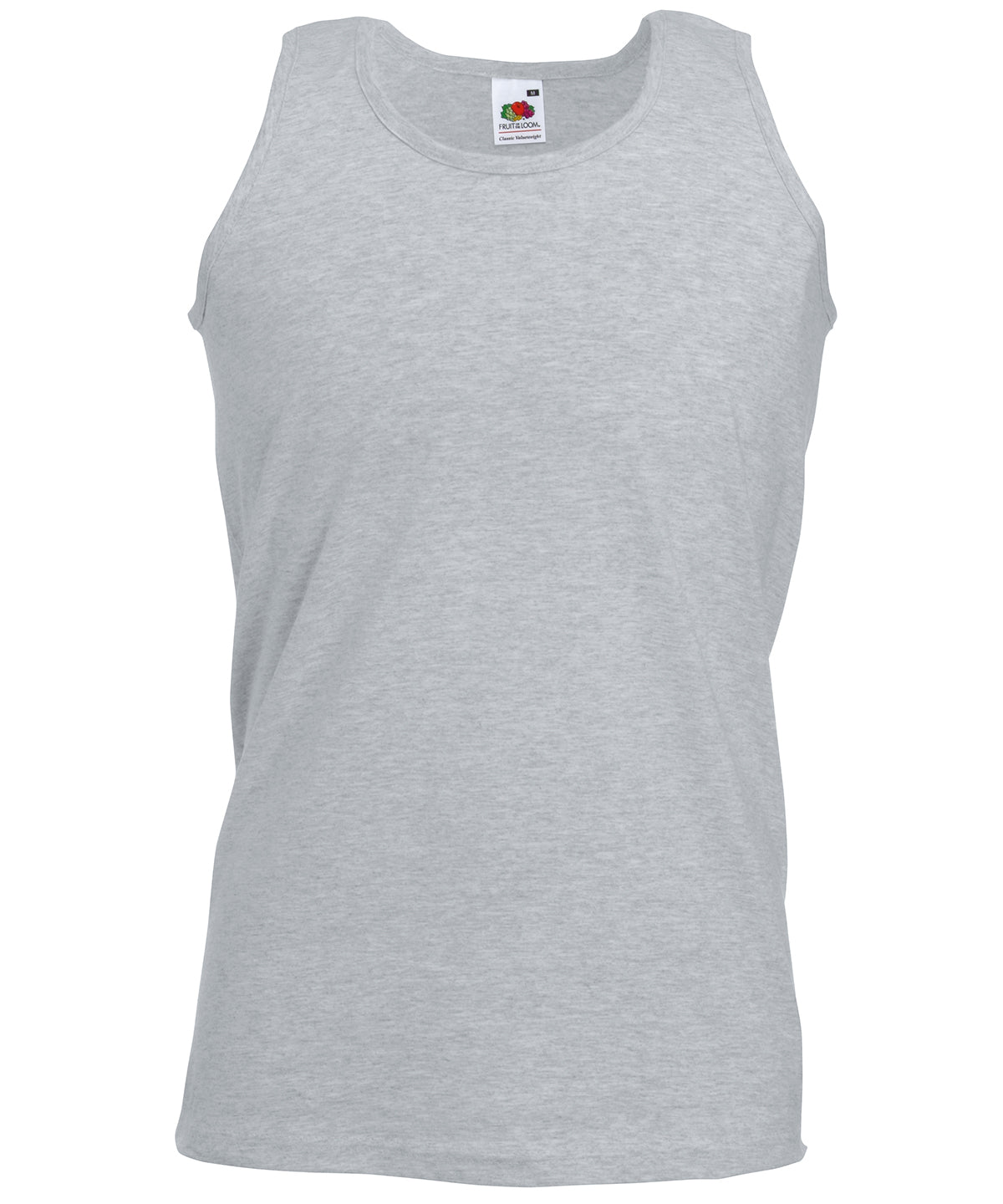 Ermalaus bolur Fruit of the Loom SS100 – Heather Grey* – 5XL