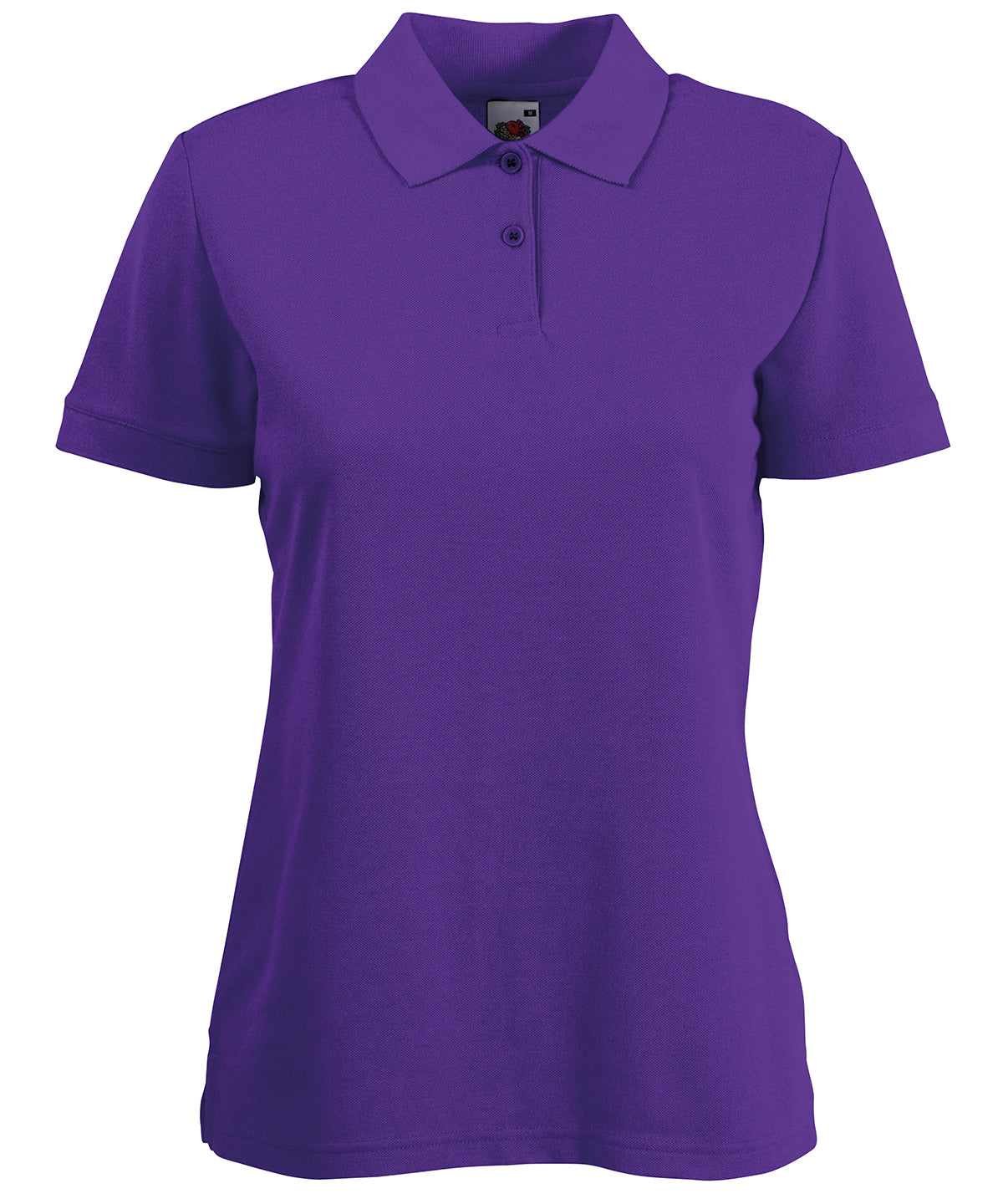 Pólóbolur Fruit of the Loom SS212 – Fjólublár – 2XL