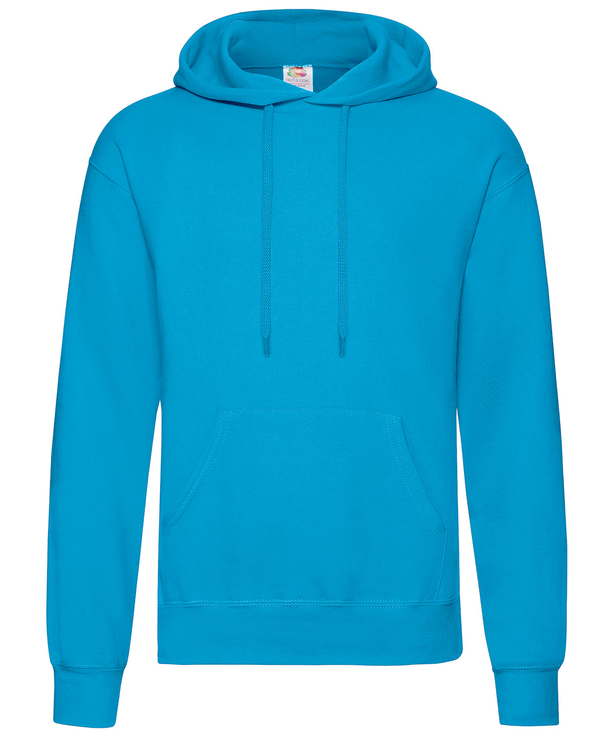 Hettupeysa Fruit of the Loom SS224 – Azure Blue – 2XL