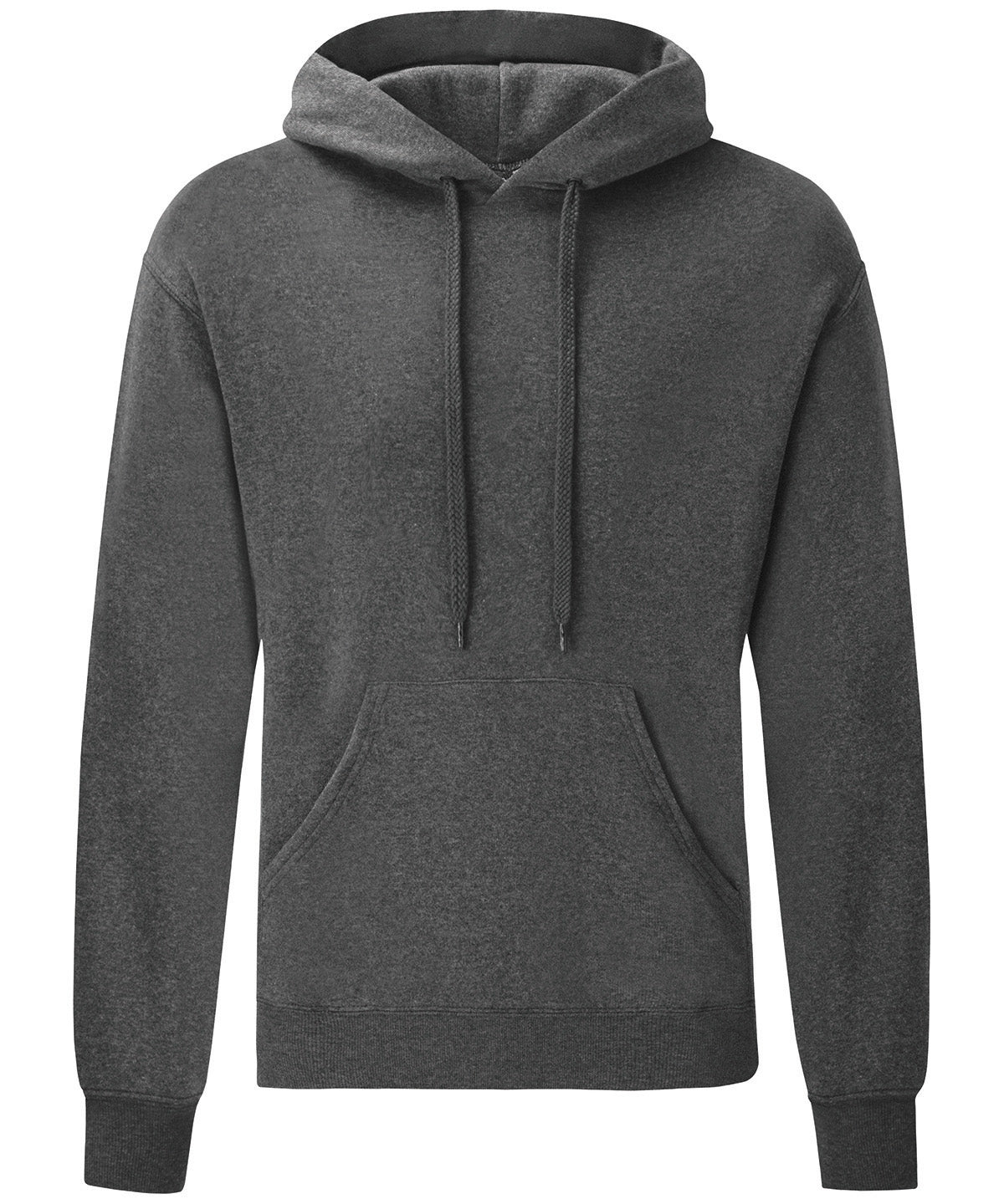 Hettupeysa Fruit of the Loom SS224 – Dark Heather Grey – 2XL