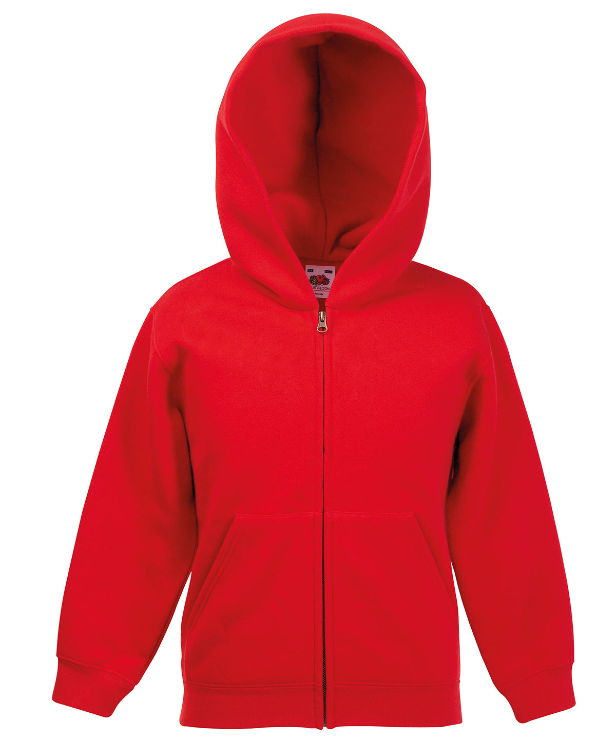 Hettupeysa Fruit of the Loom SS225 – Rauður – 14/15 Years