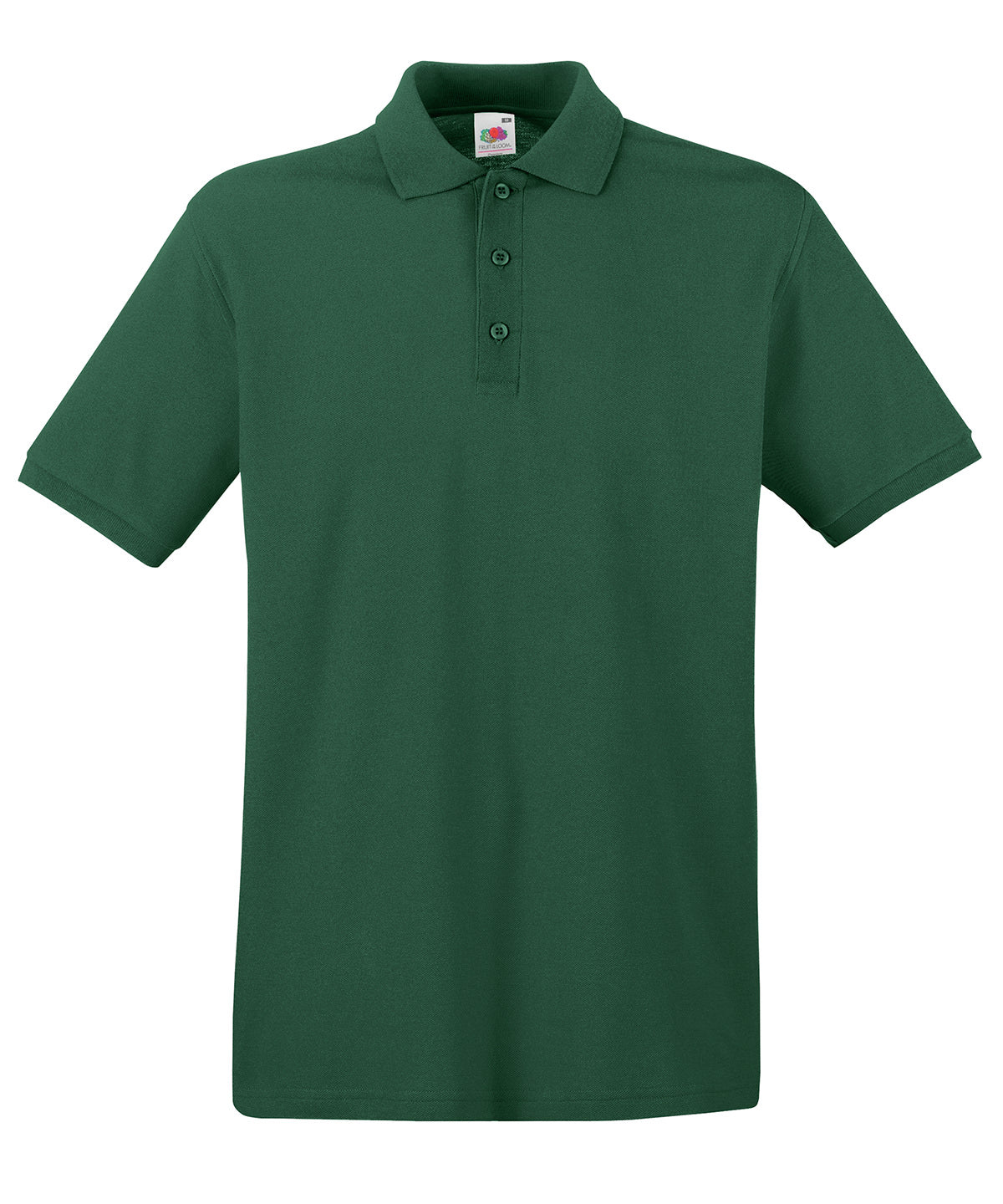 Pólóbolur Fruit of the Loom SS255 – Bottle Green – 3XL