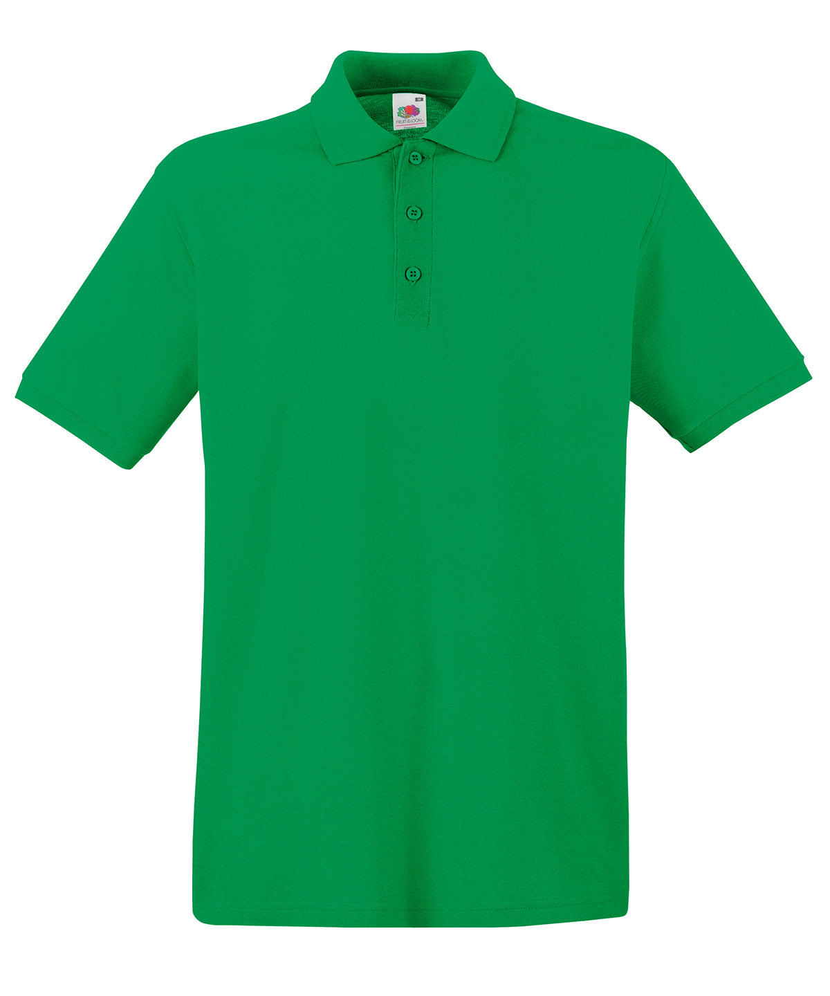 Pólóbolur Fruit of the Loom SS255 – Kelly Green – 3XL