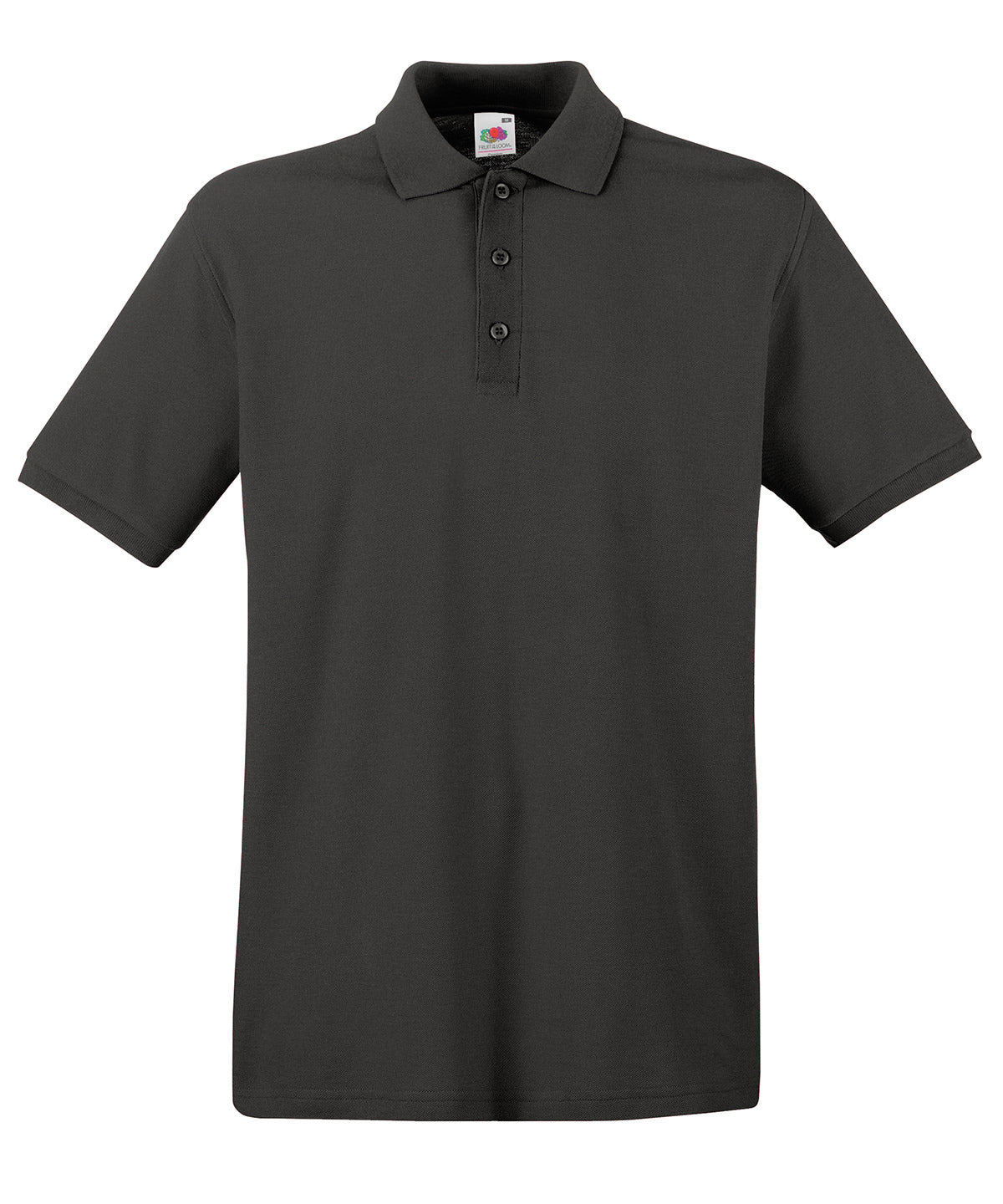 Pólóbolur Fruit of the Loom SS255 – Light Graphite – 3XL