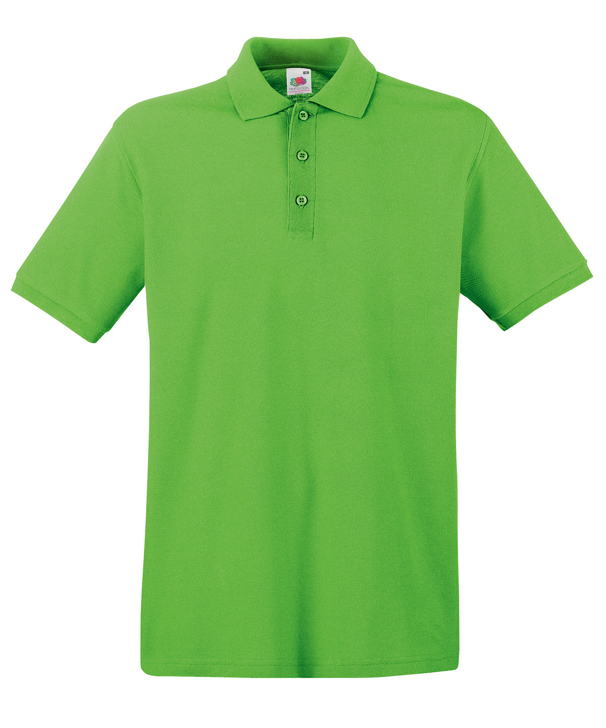 Pólóbolur Fruit of the Loom SS255 – Límónugrænn – 3XL