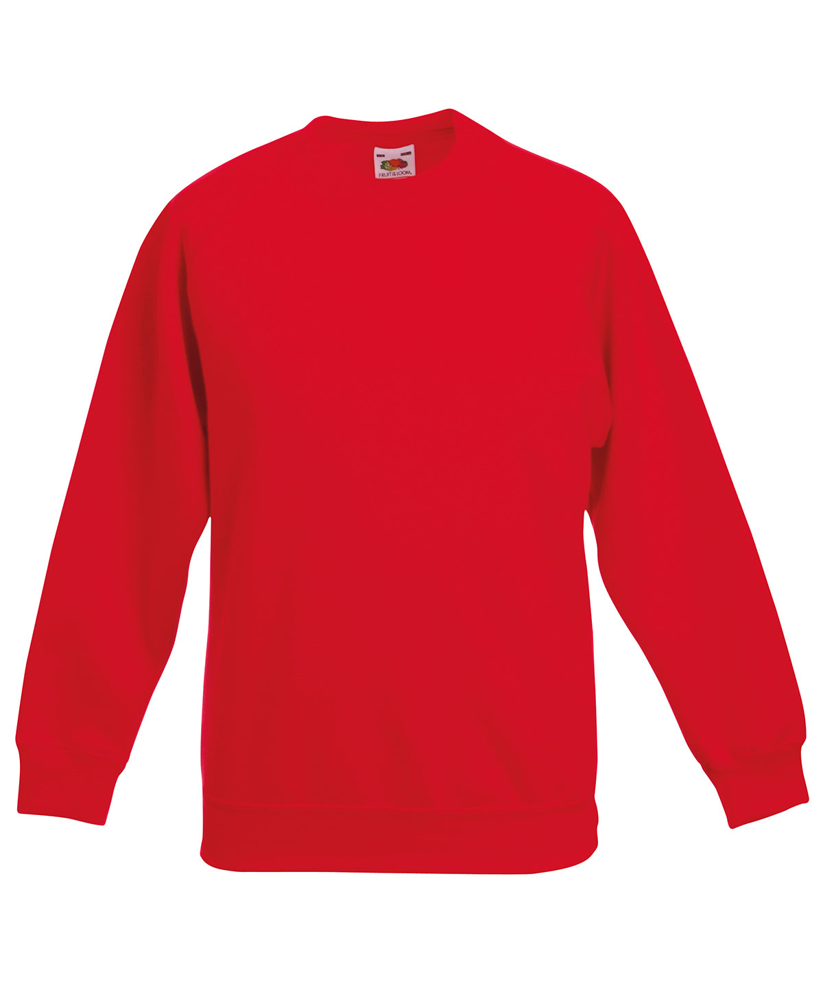 Peysa Fruit of the Loom SS271 – Rauður – 14/15 Years