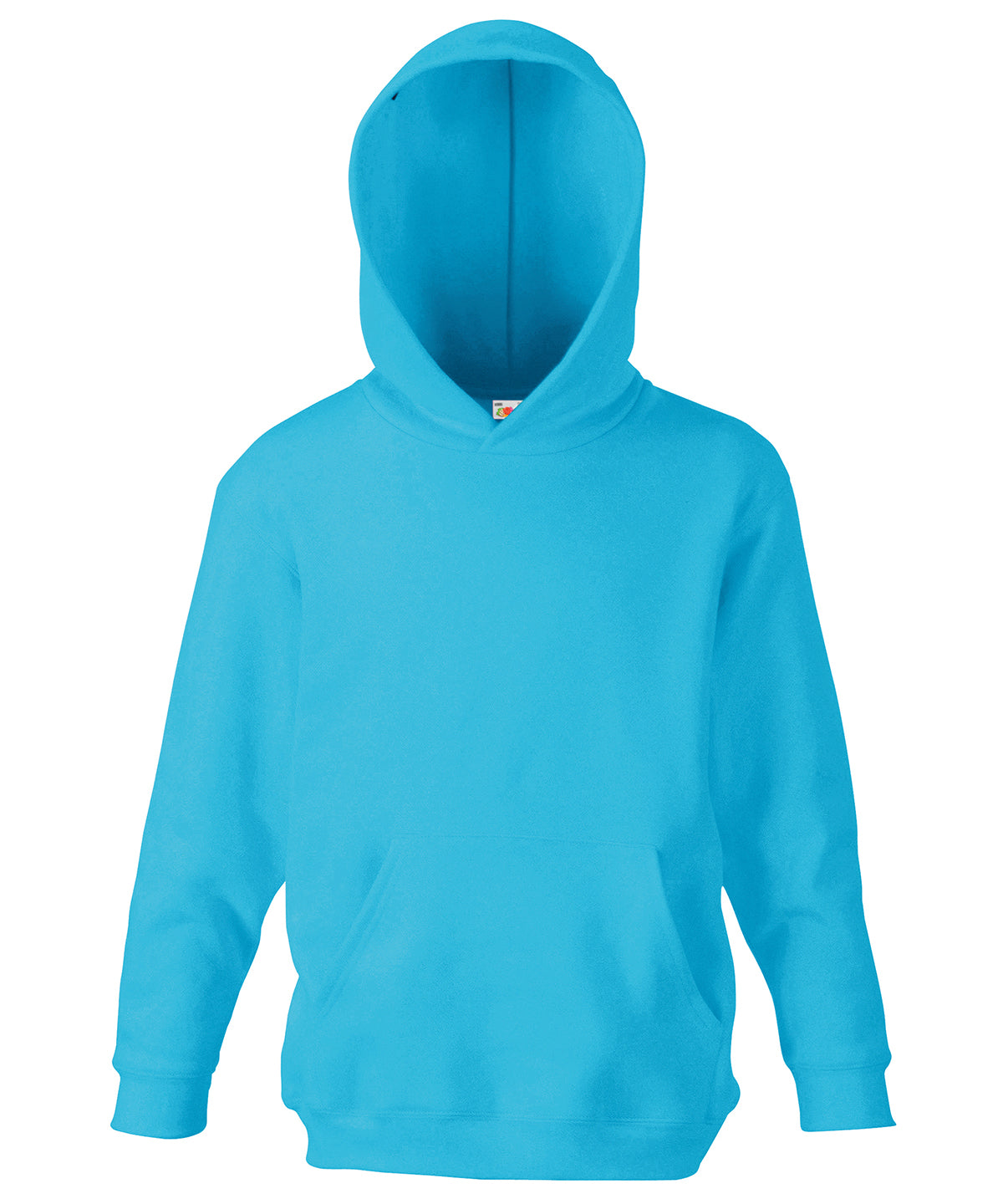Hettupeysa Fruit of the Loom SS273 – Azure Blue – 14/15 Years
